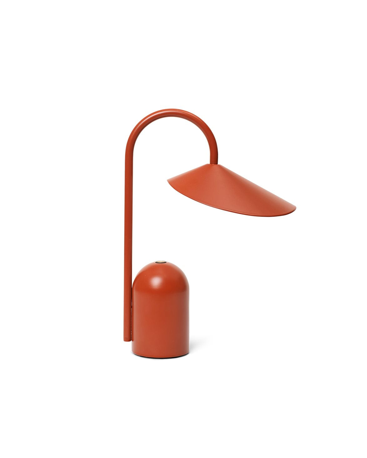Arum Portable Table Lamp Oxide Red