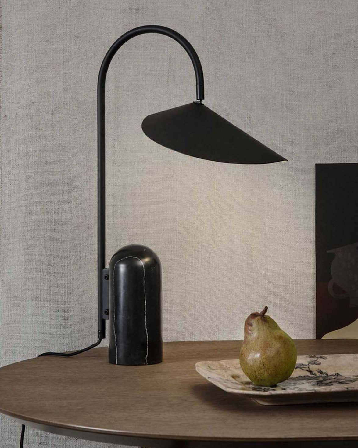 Arum Table Lamp Black