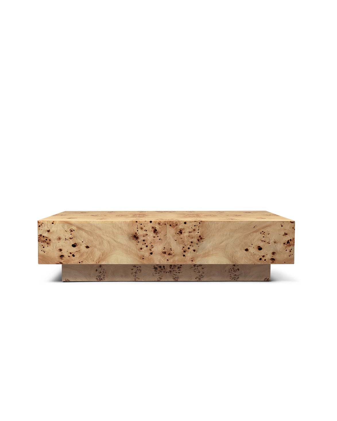 Burl Coffee Table Natural