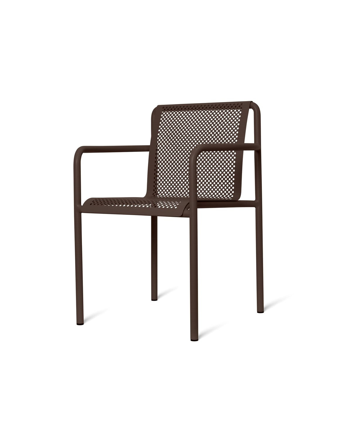 Dapple Chair With Arms Dark Chocolate