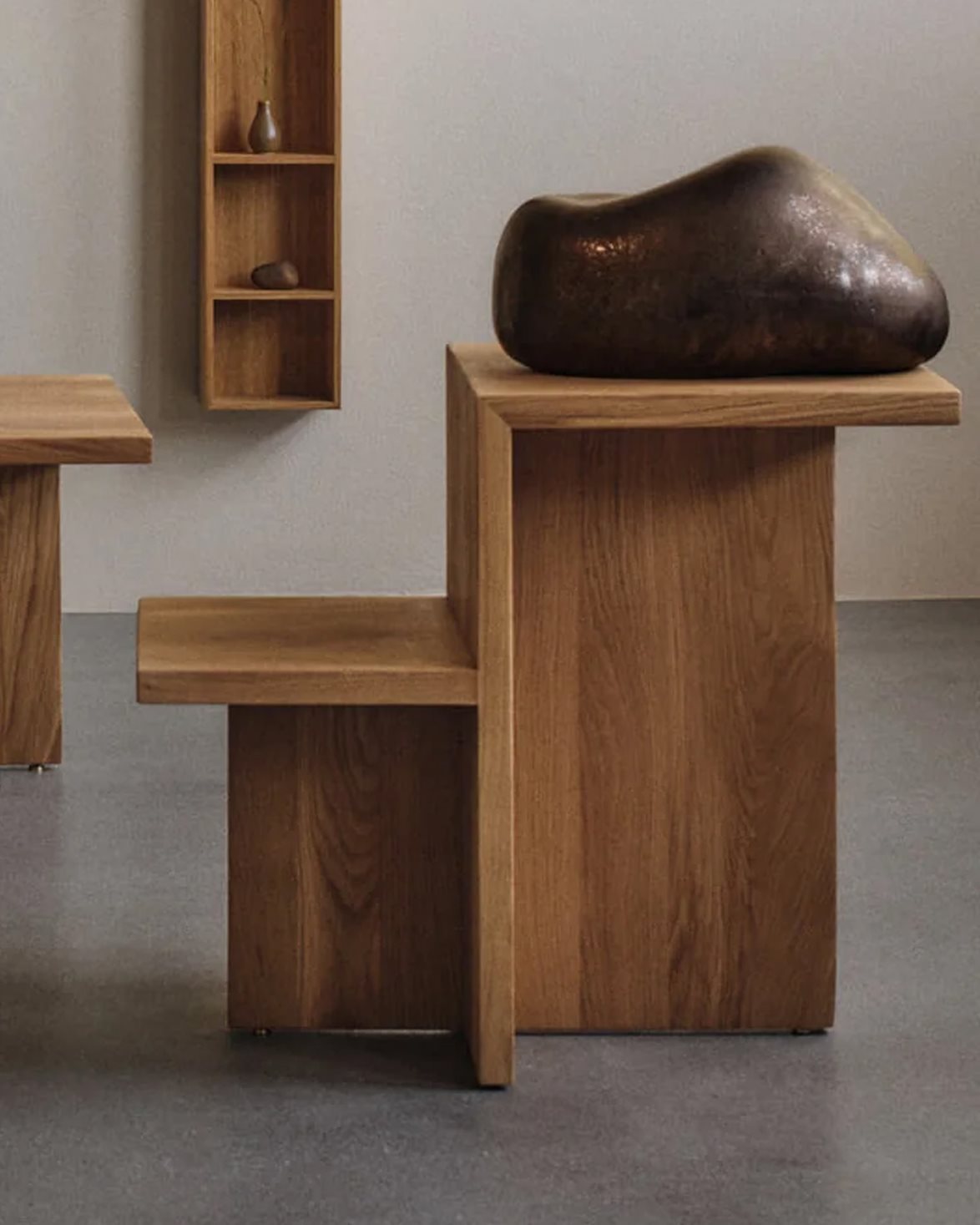 Distinct Side Table Natural Oak