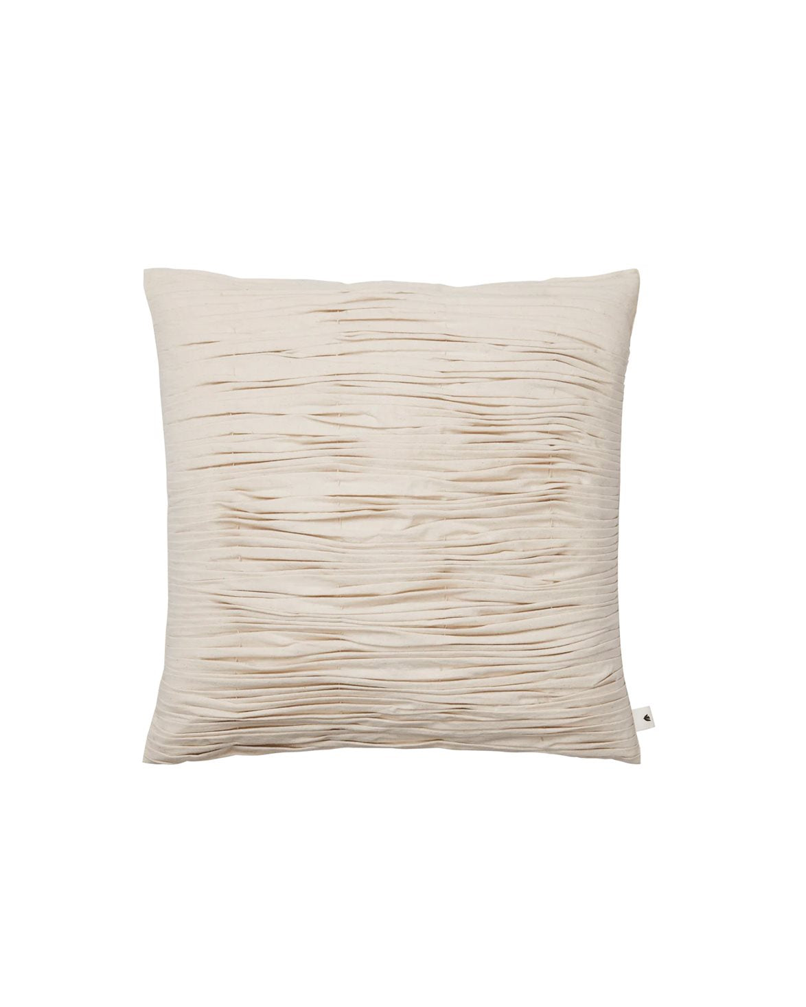 Falda Smocked Cushion Cover Undyed