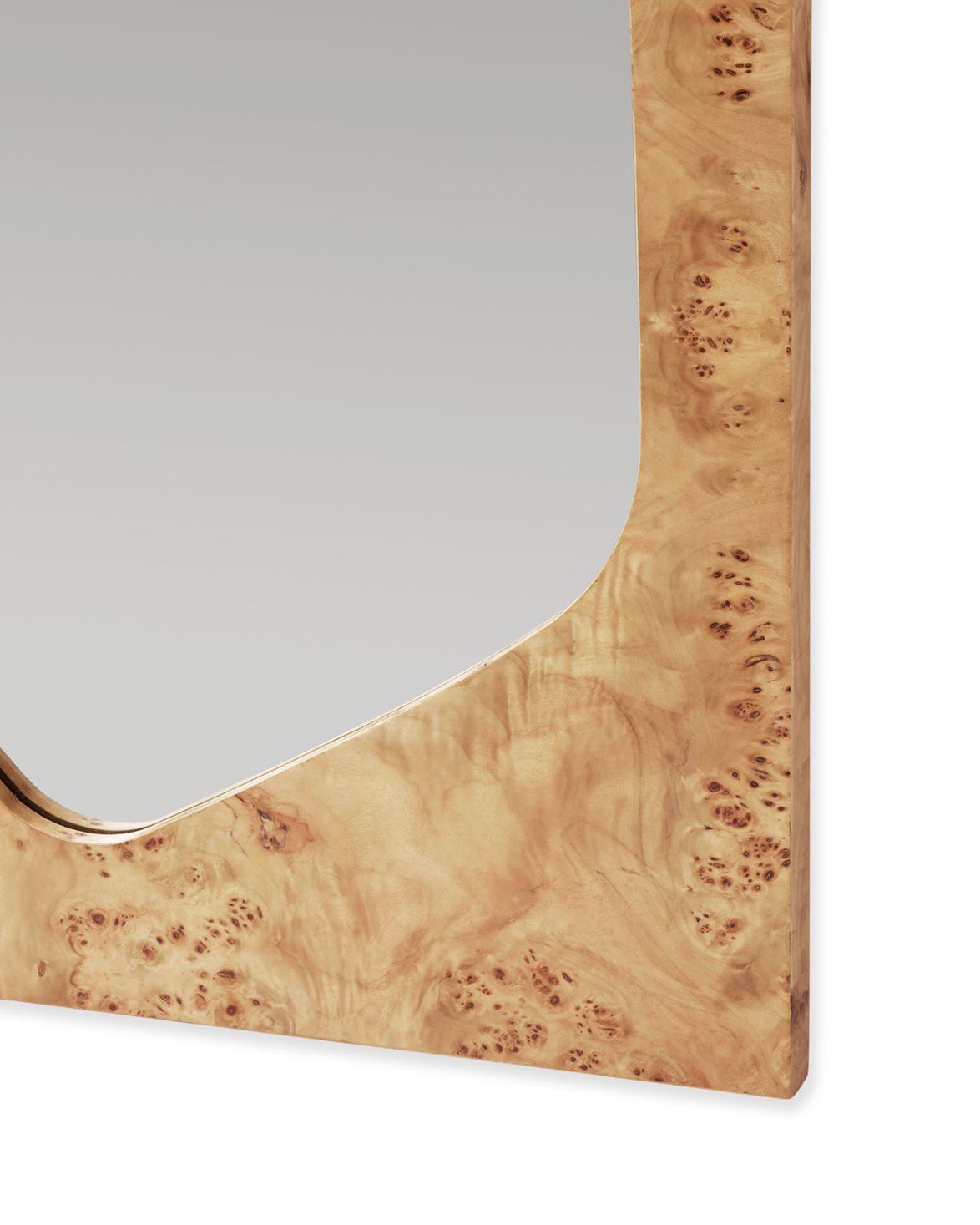 Folia Mirror Large Natural Burl