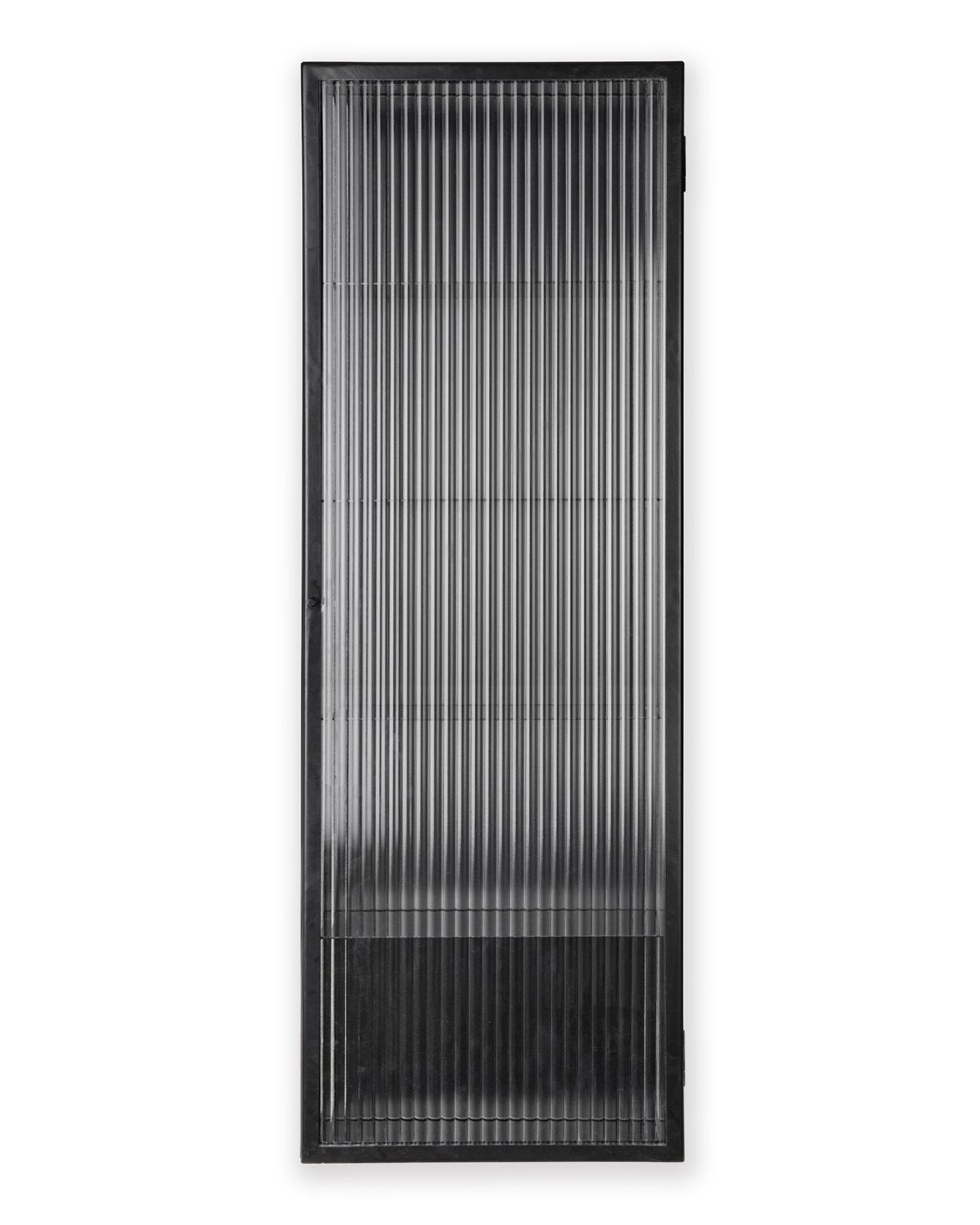 Haze Wall Cabinet Tall Black
