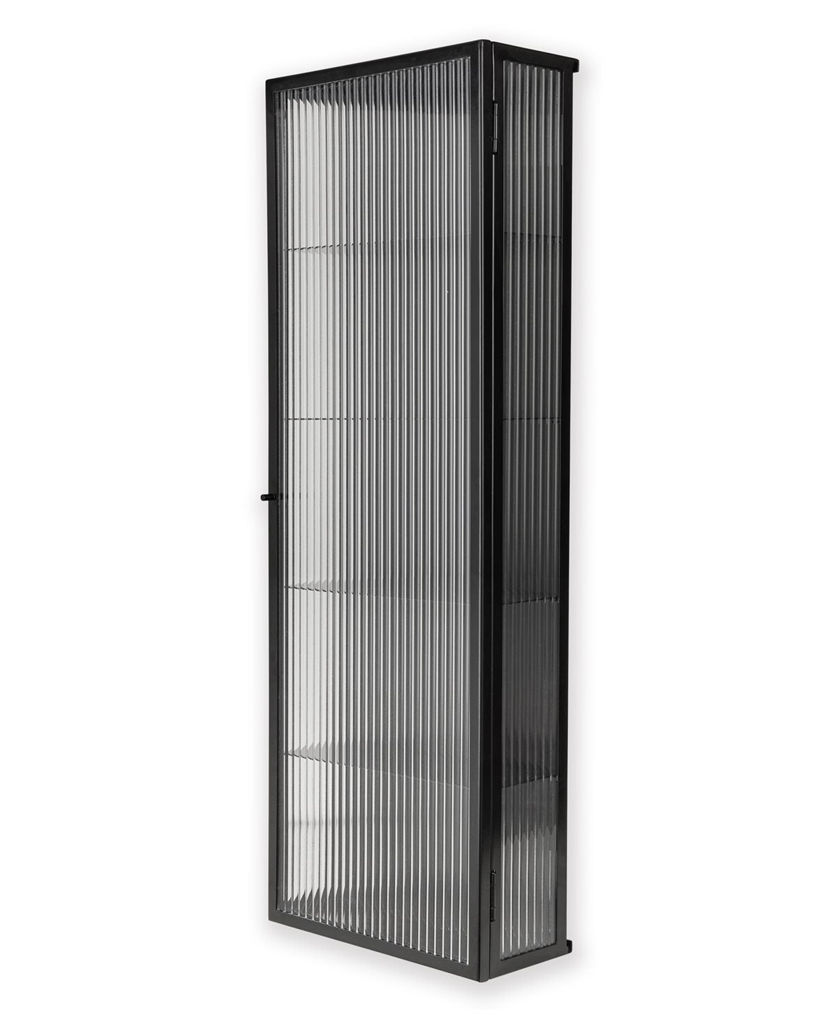 Haze Wall Cabinet Tall Black