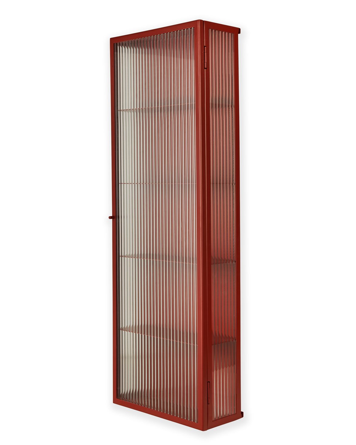 Haze Wall Cabinet Tall Oxide Red