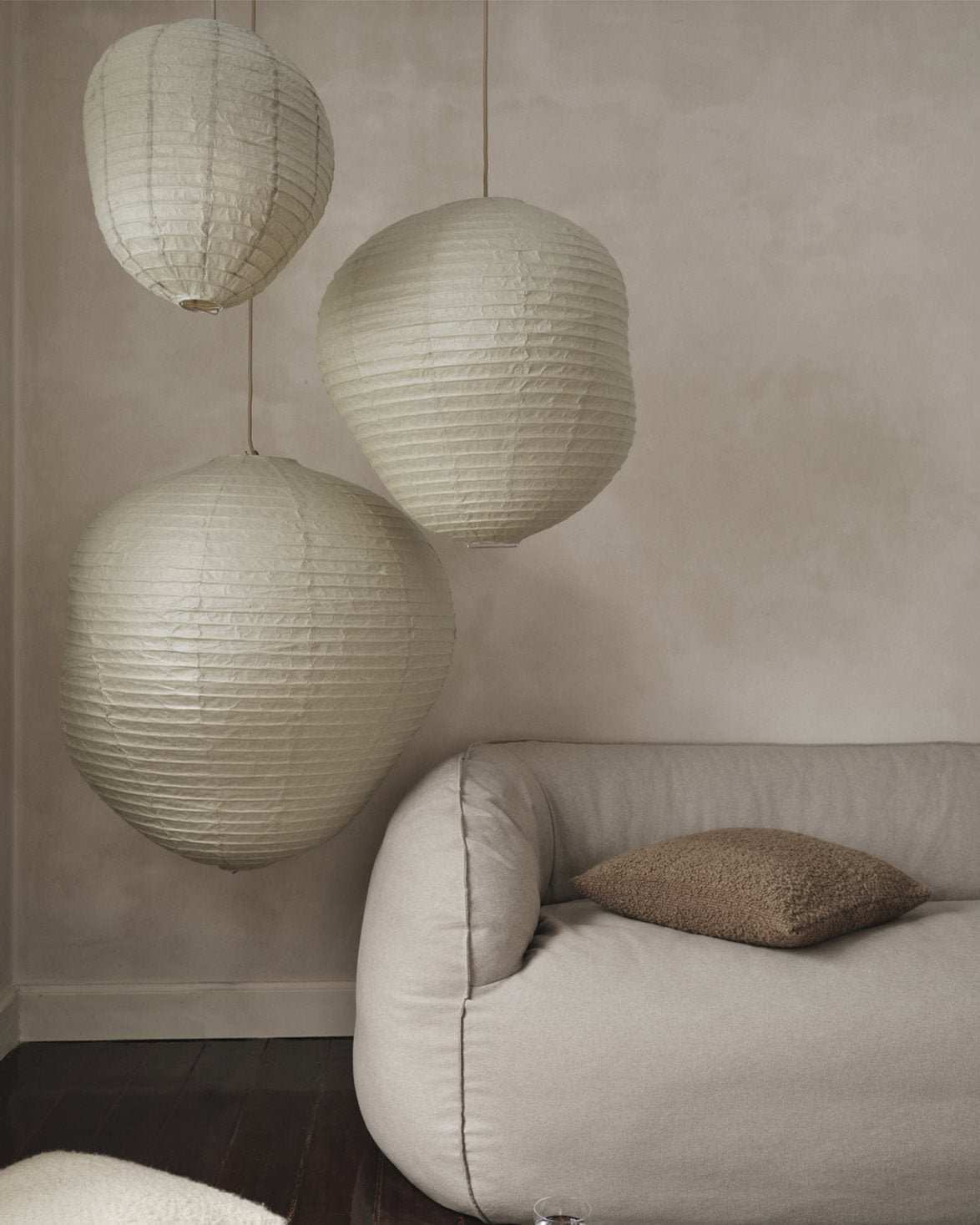 Kurbis Lampshade 80 Dark Sage