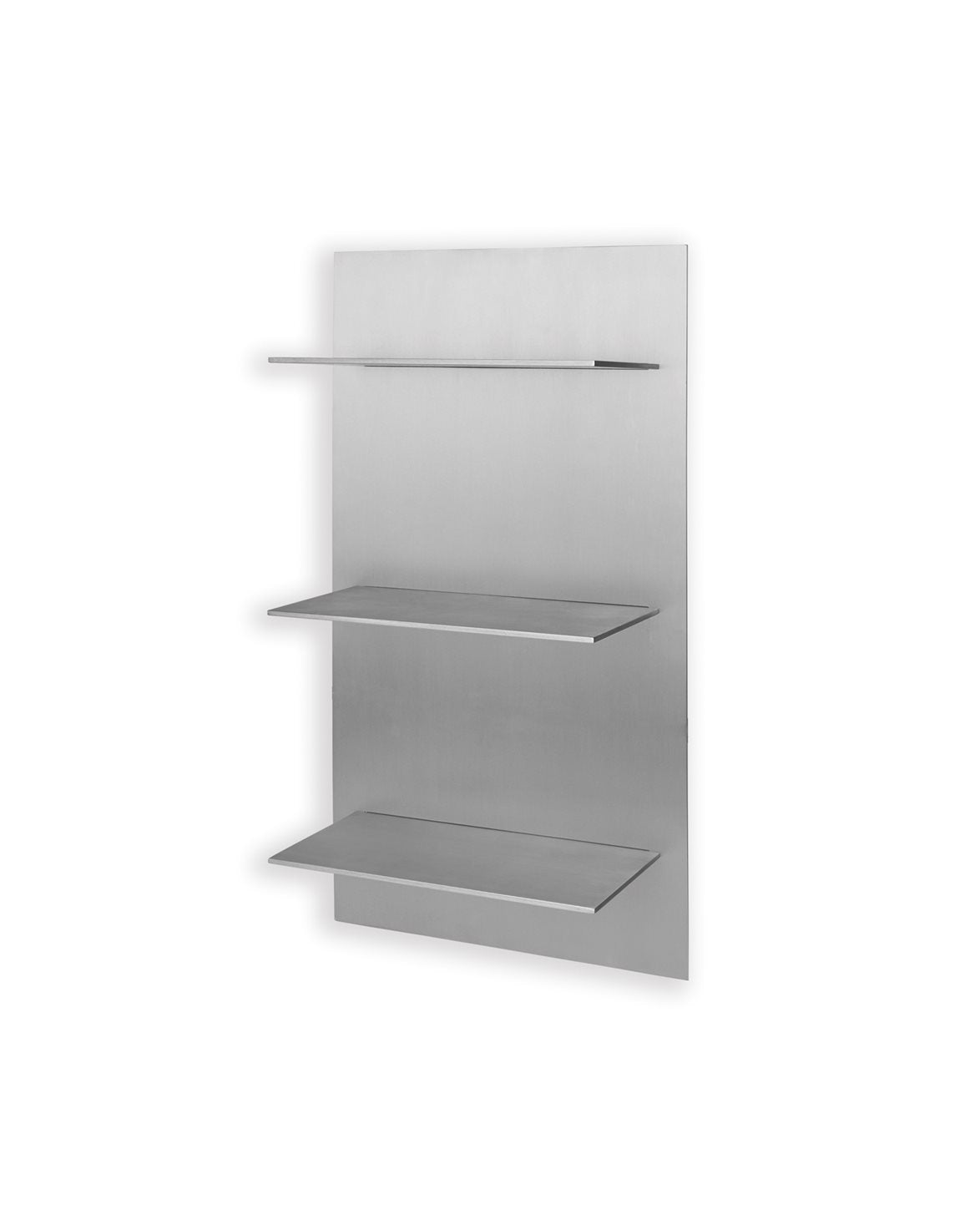 Lager Wall Shelf Triple Small Aluminium
