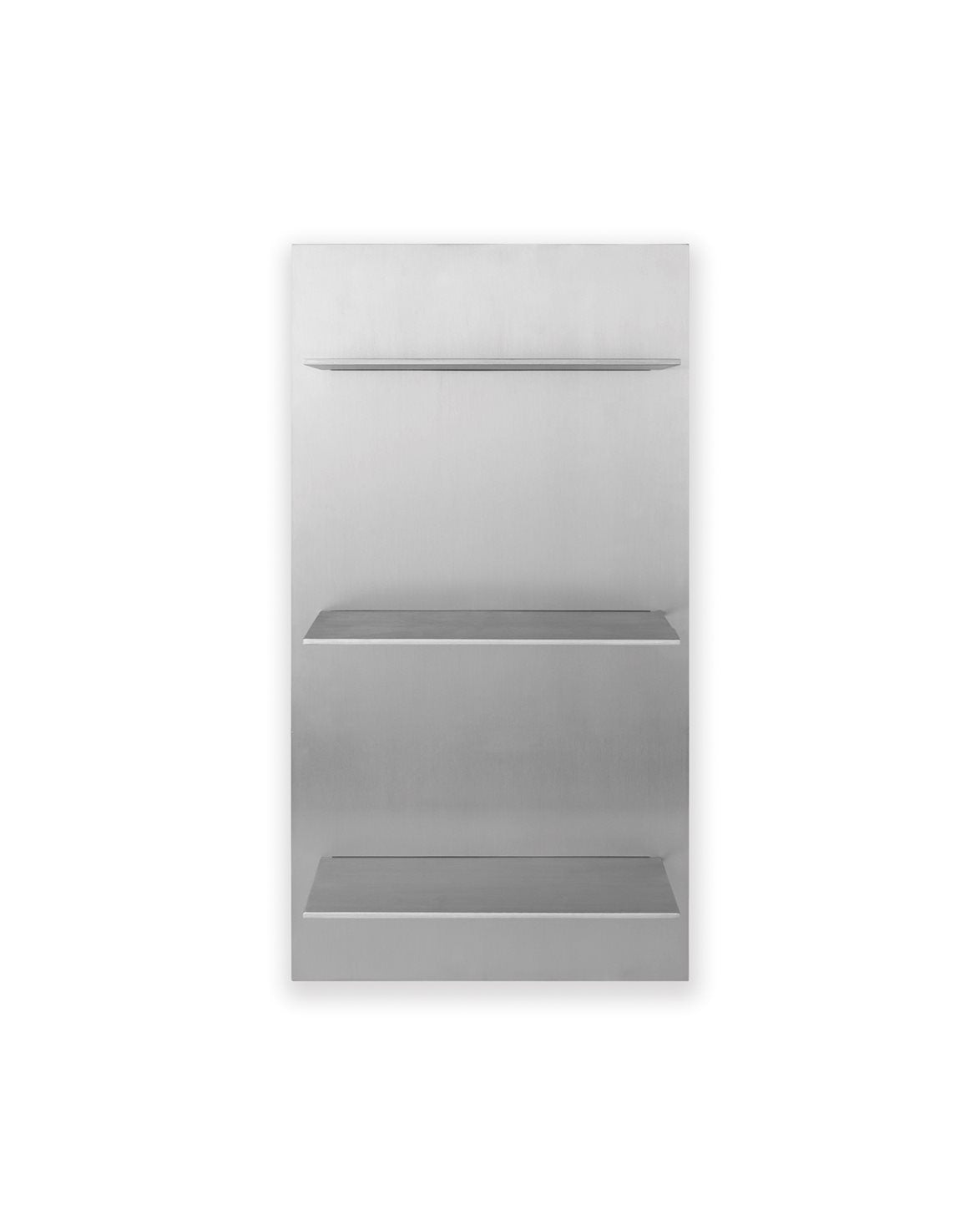 Lager Wall Shelf Triple Small Aluminium