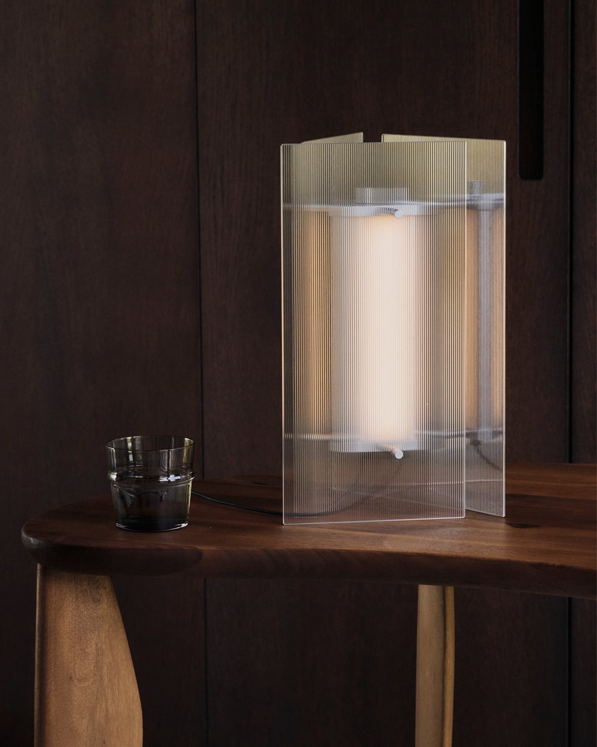 Oeste Table Lamp Clear Glass