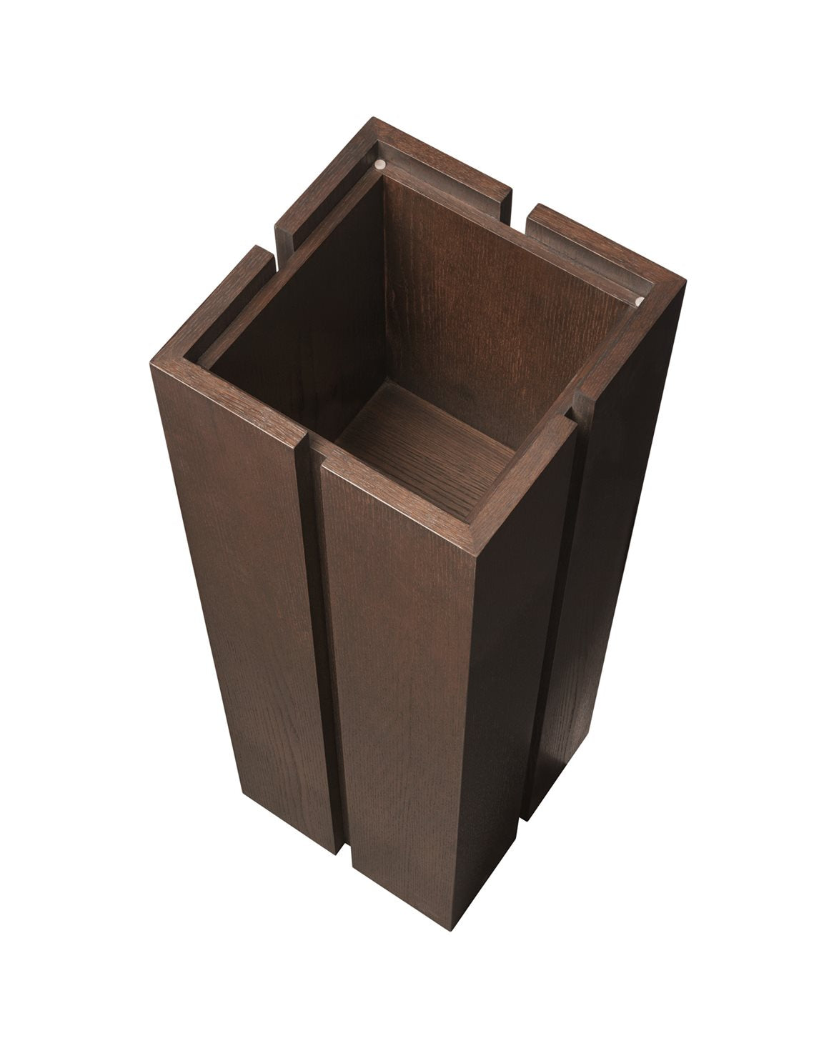 Parcel Pedestal 90 Cm Dark Stained Oak