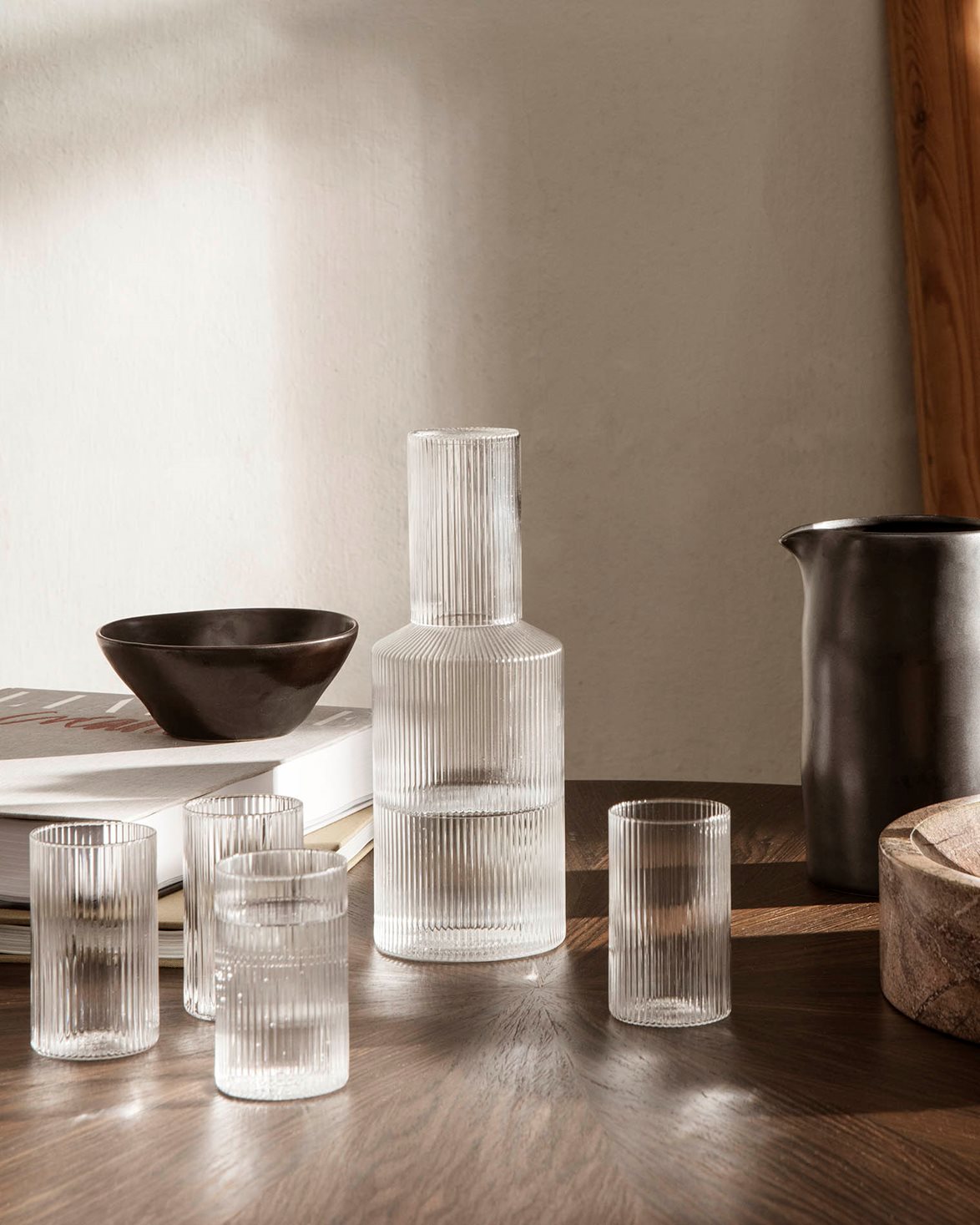 Ripple Carafe Clear