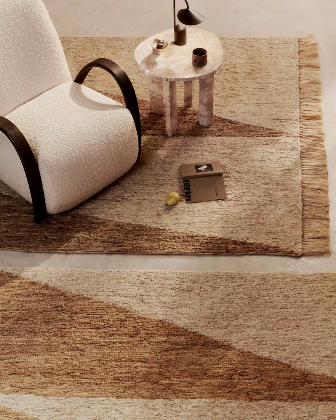 Studie Rug Natural/Off-white