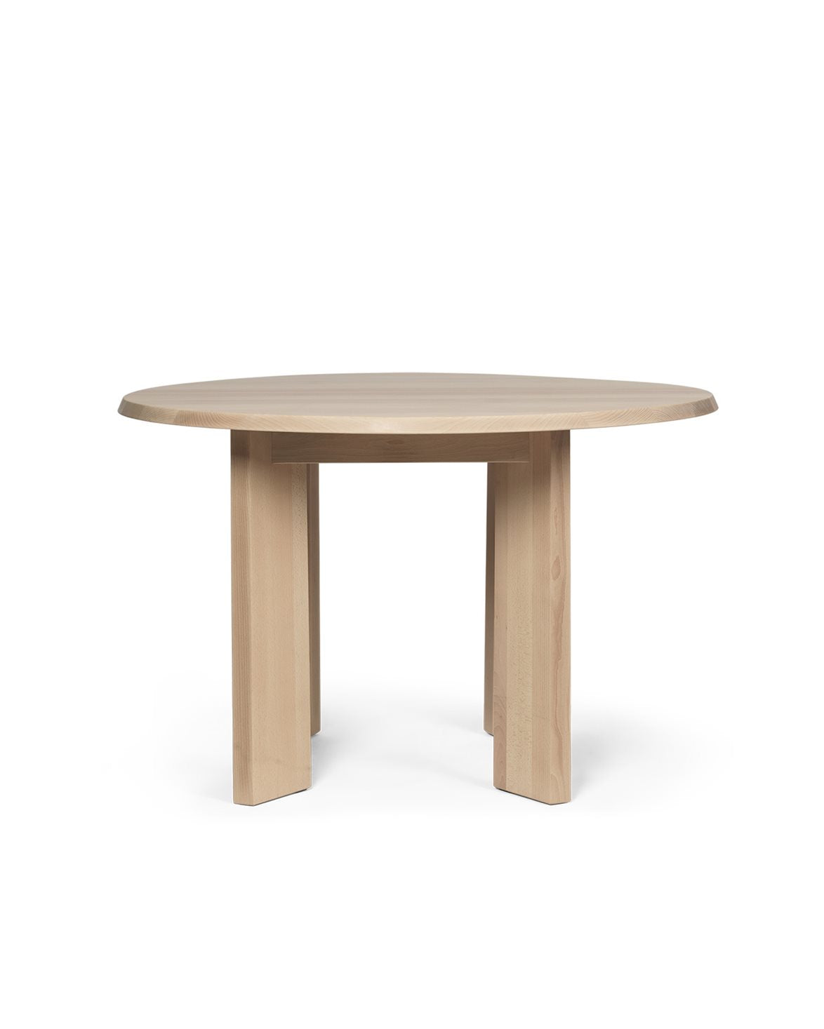 Tarn Dining Table 115 White Oiled Beech