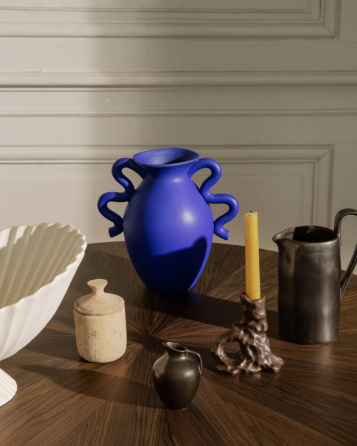 Verso Table Vase Bright Blue