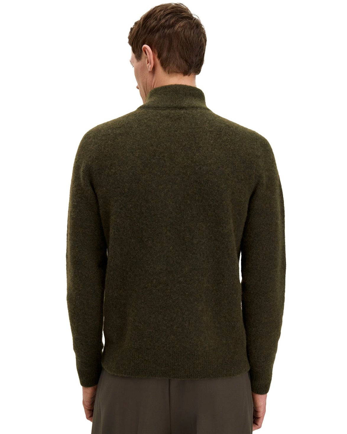 Andrew Yak Sweater Forest Green