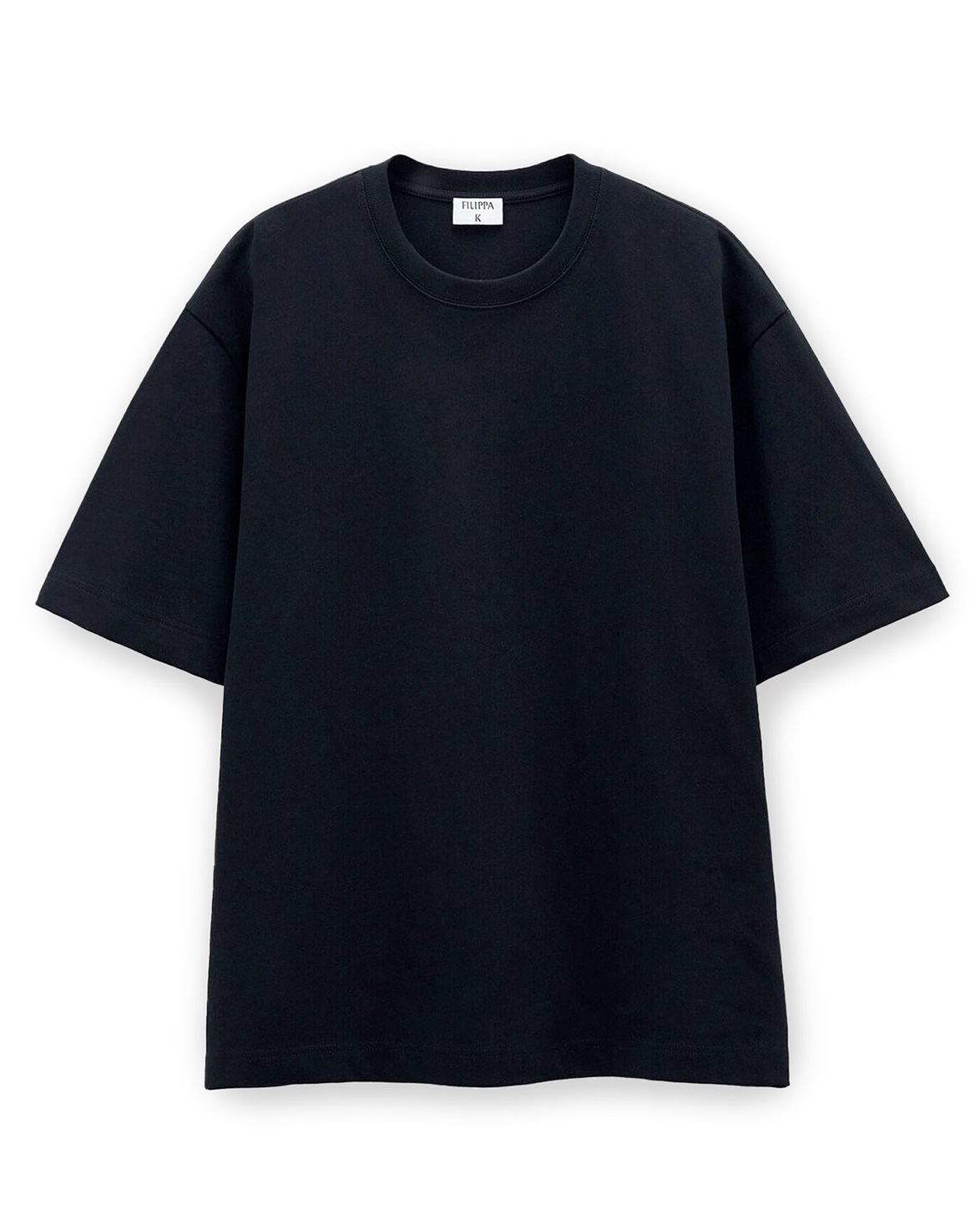 Heavy Crewneck Tee Black