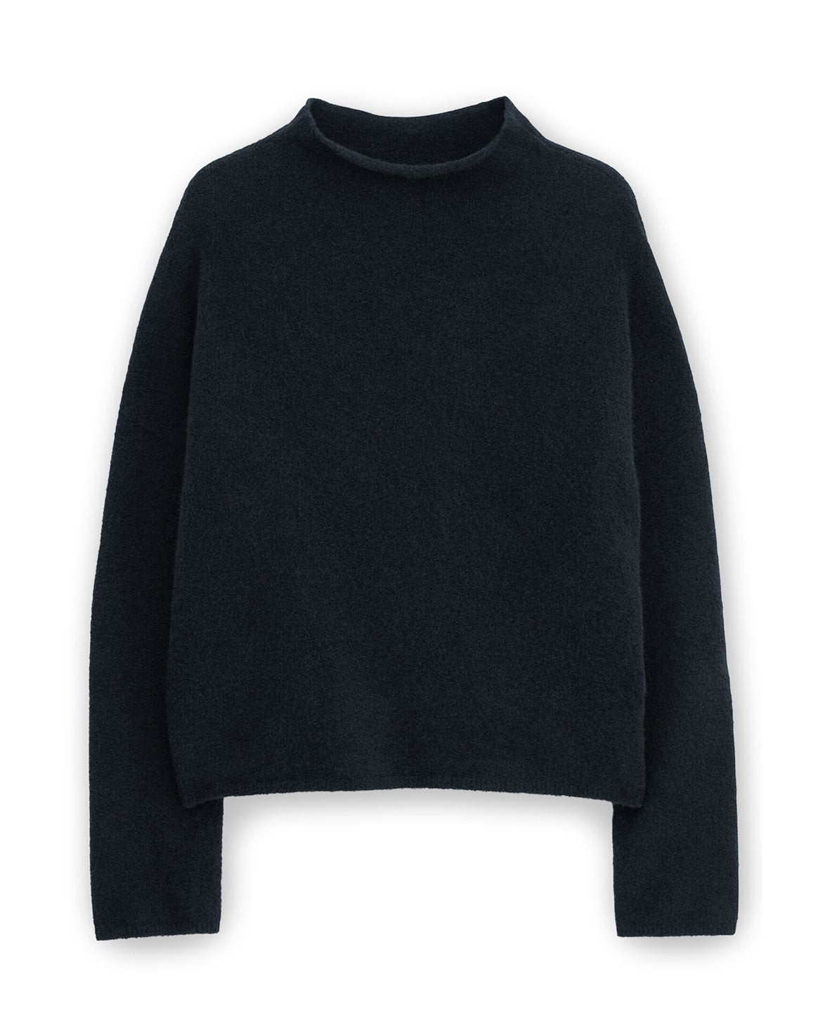 Mika Yak Funnelneck Sweater Black