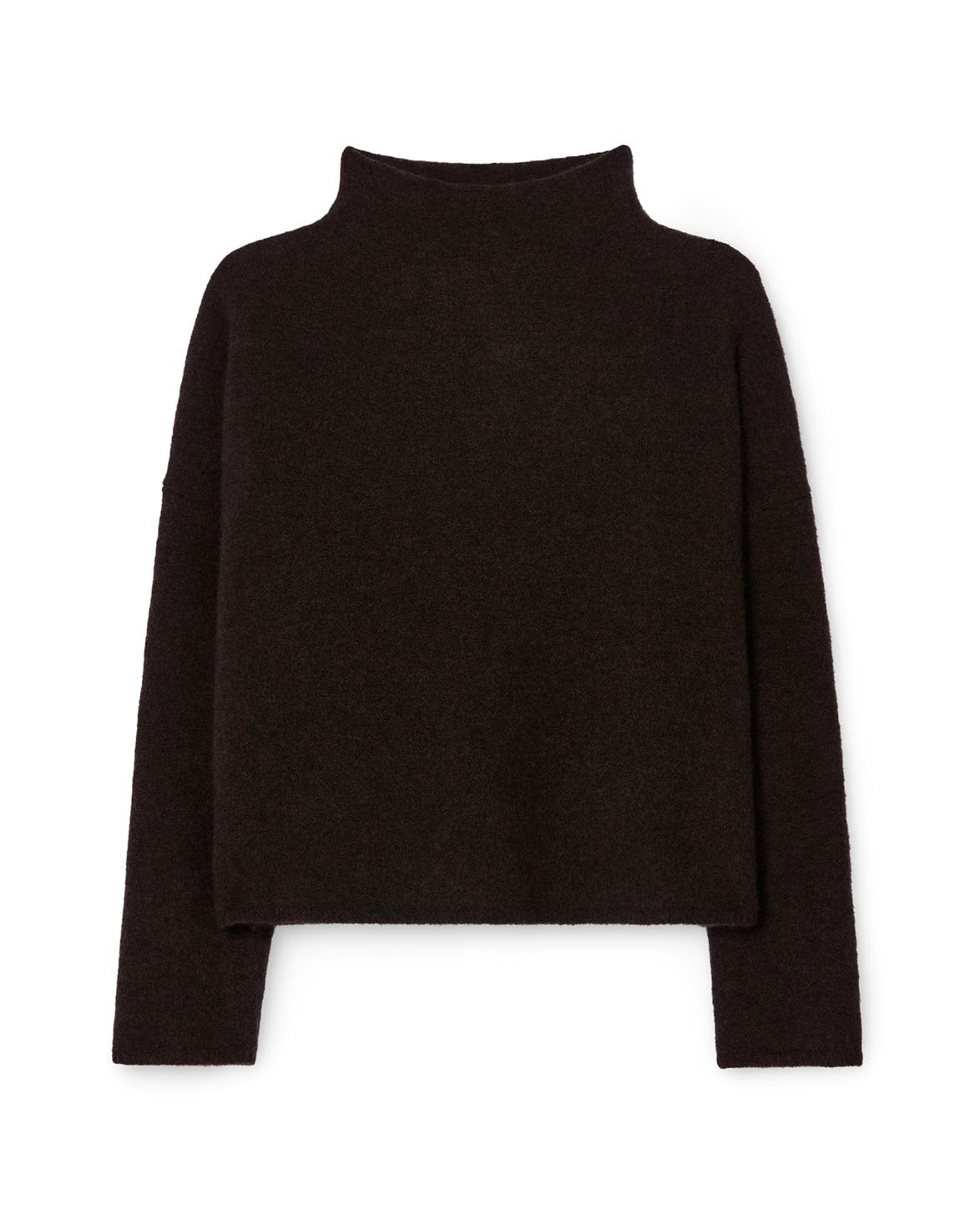 Mika Yak Funnelneck Sweater Golden Brown