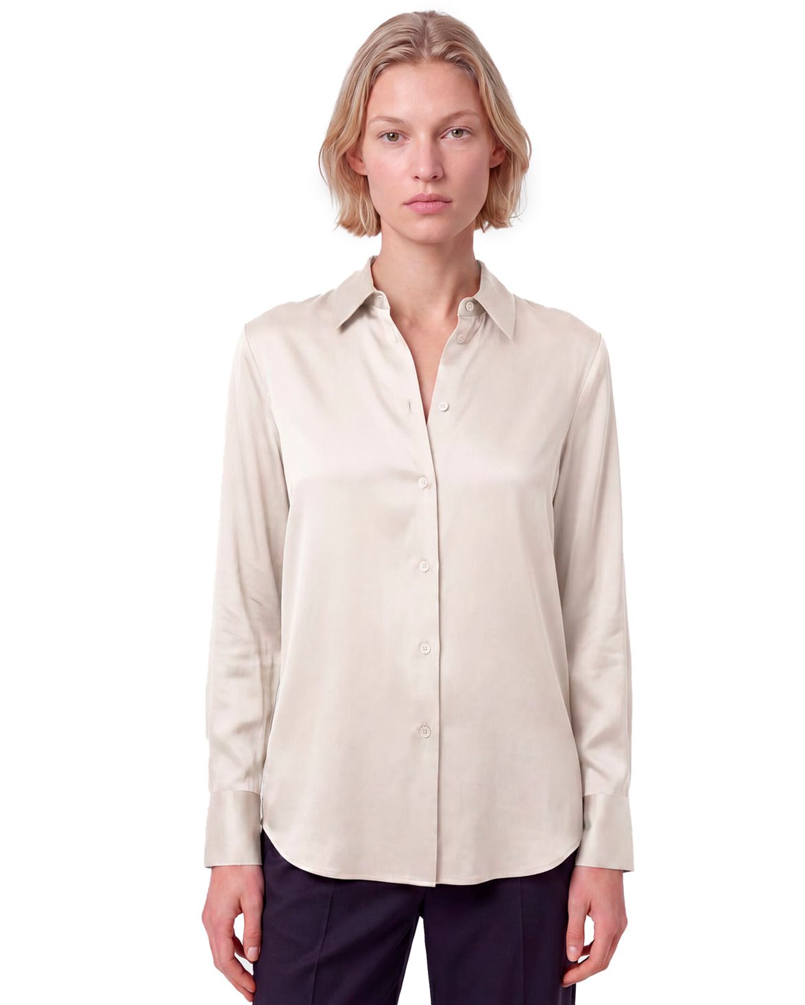 Silk Shirt Ivory