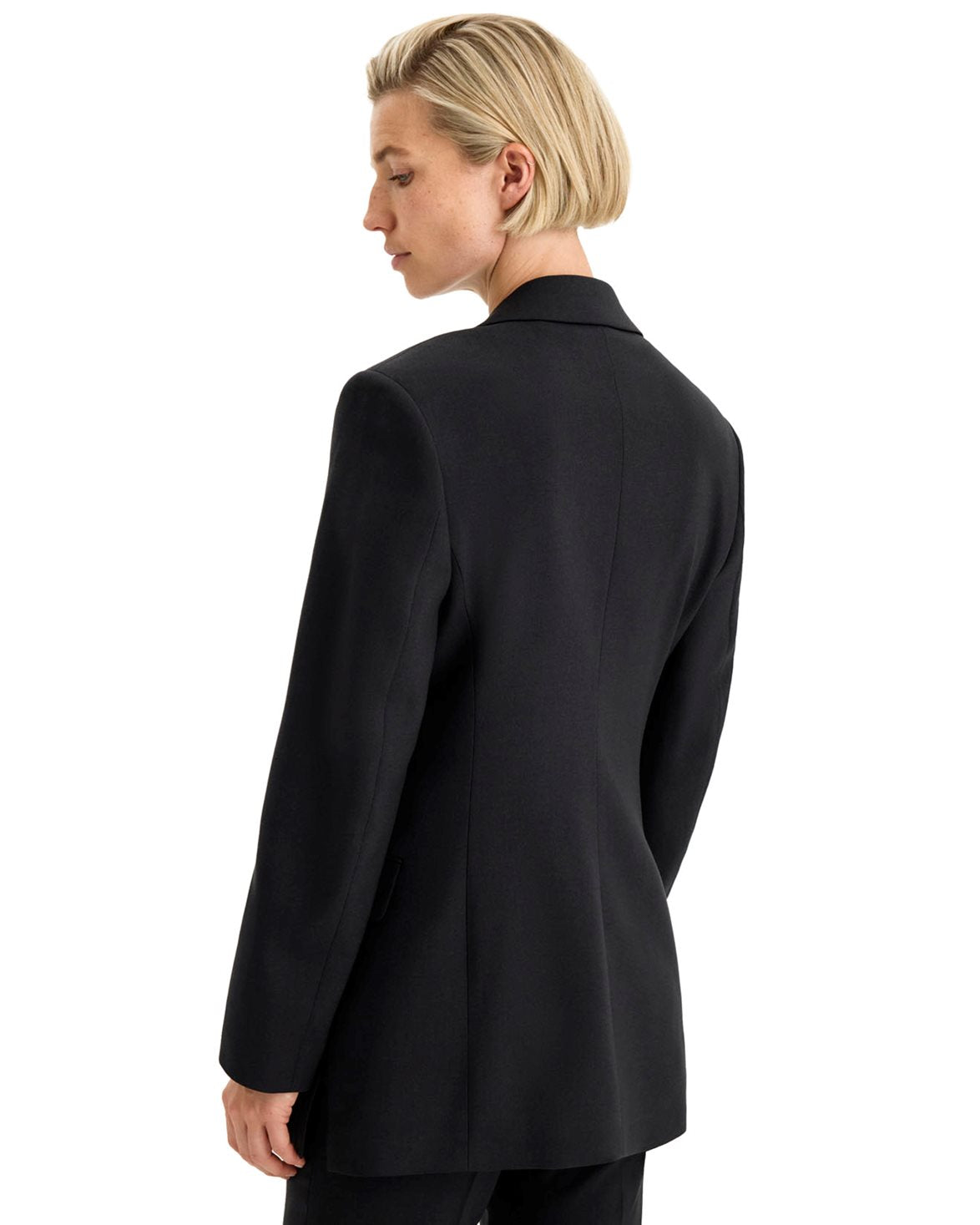 Slit Blazer Black