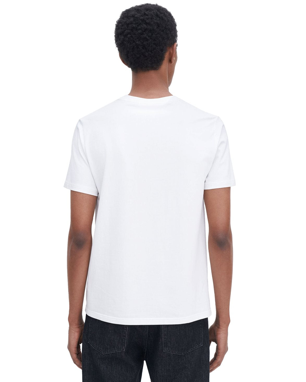 Stretch Cotton Tee White
