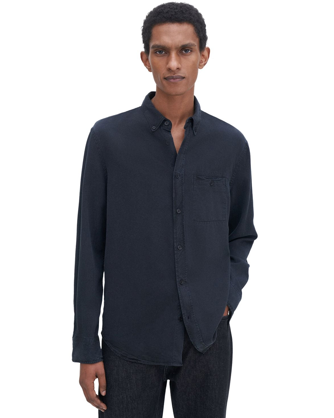 Zachary Shirt Almost Black