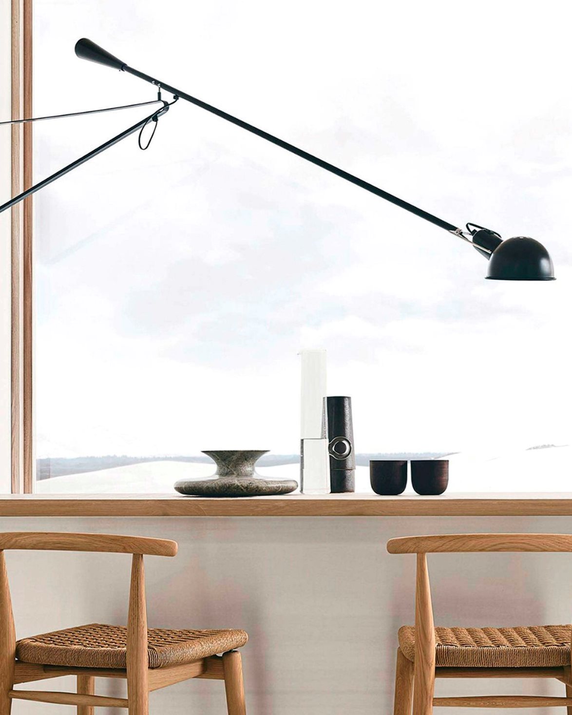 265 Wall Lamp Small Black