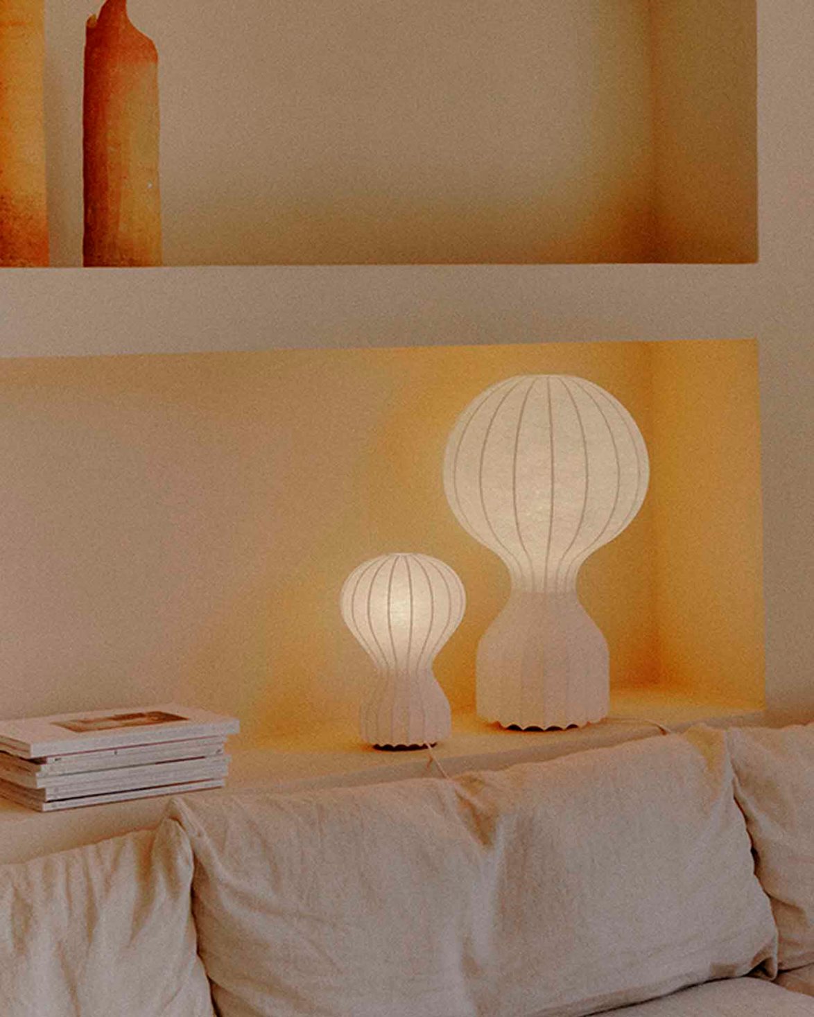 Gatto Table Lamp White