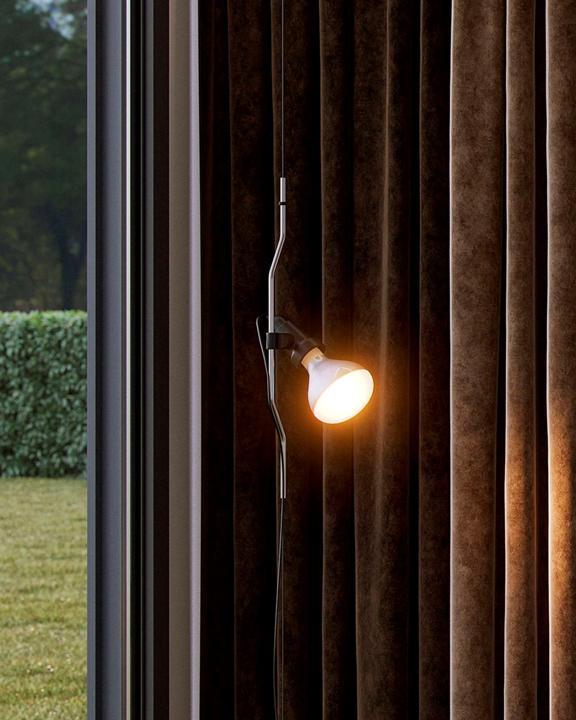 Parentesi Lamp Nichel