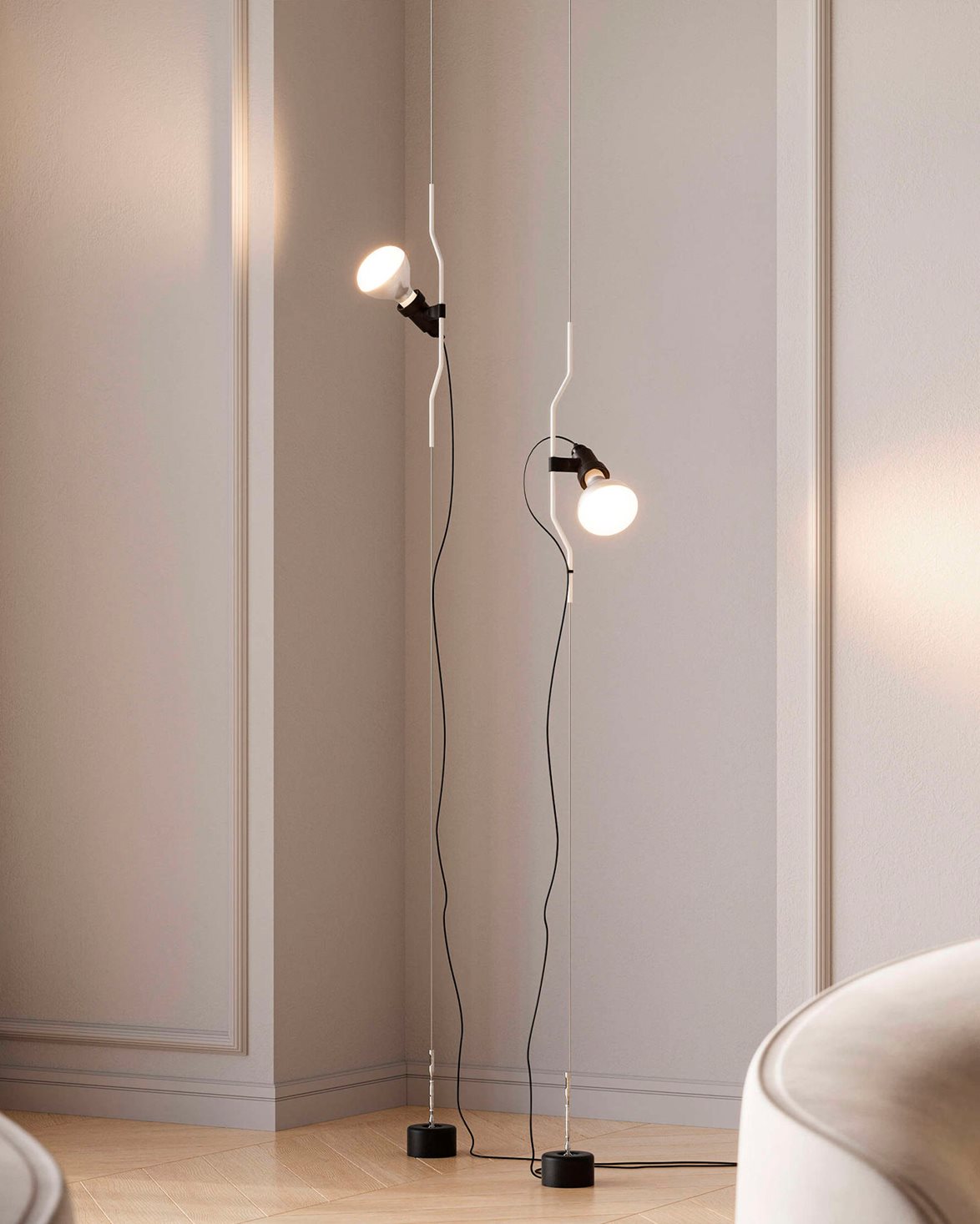 Parentesi Lamp White