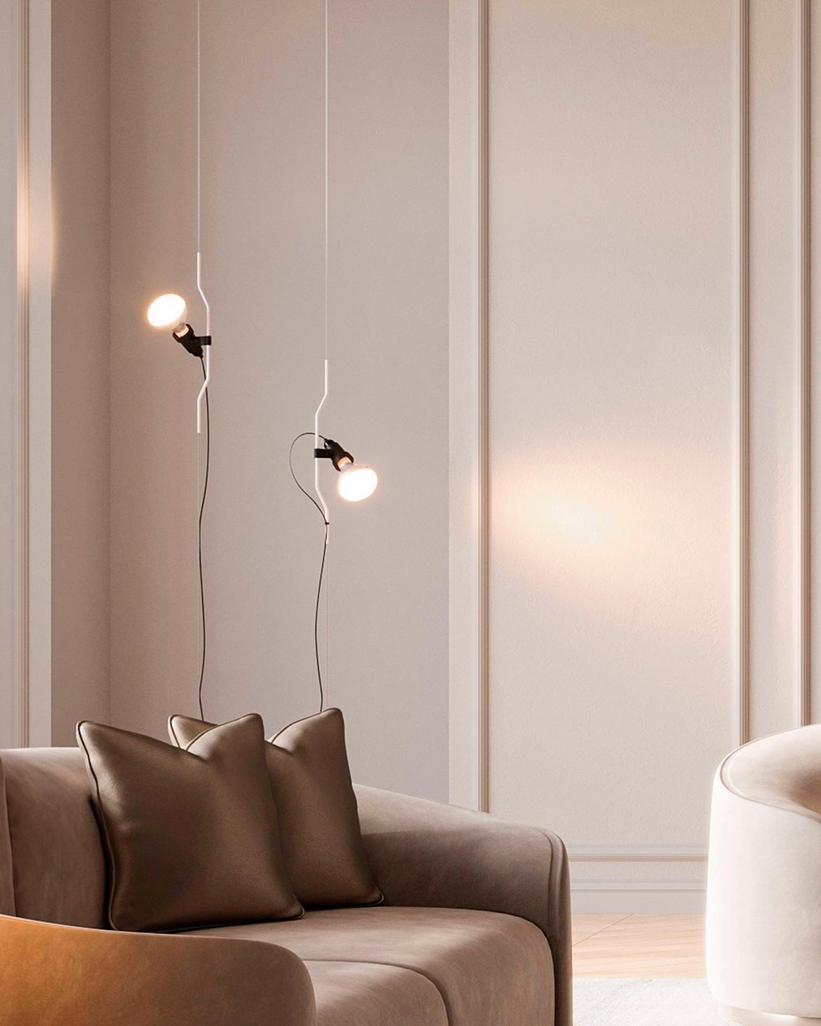 Parentesi Lamp White