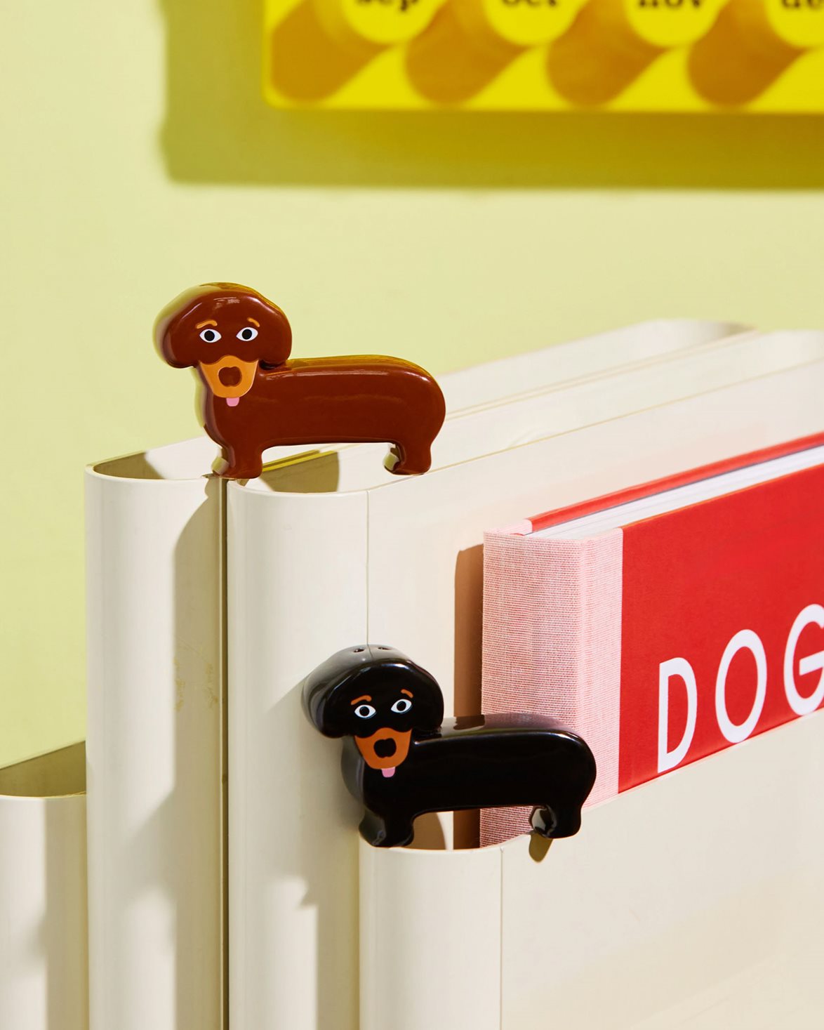 Salt & Pepper Dog Brown/Black