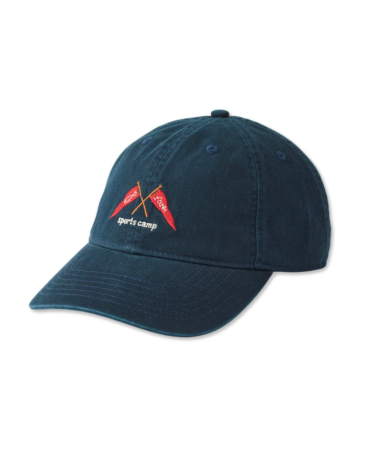 Pennant Washed Cap Navy