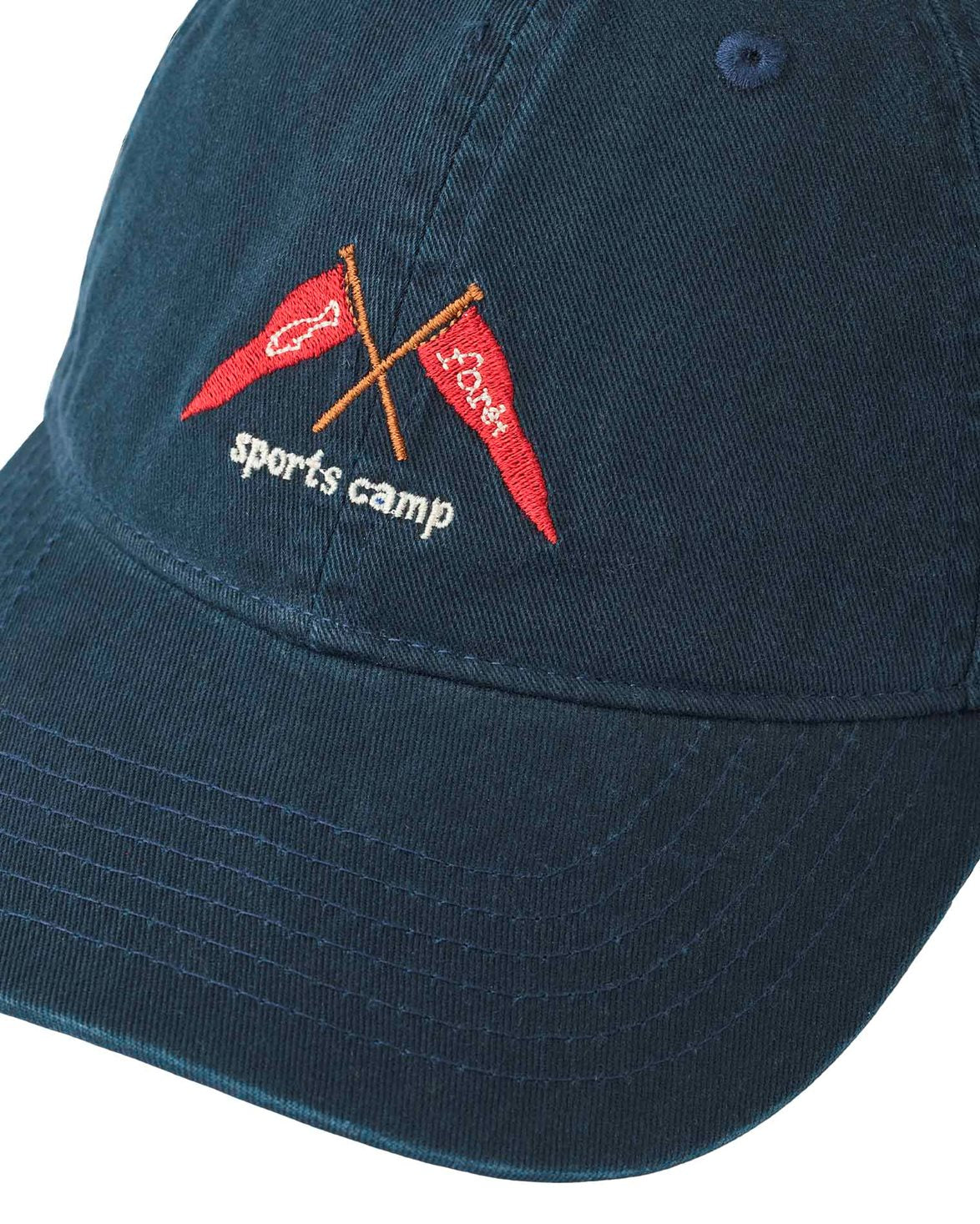 Pennant Washed Cap Navy