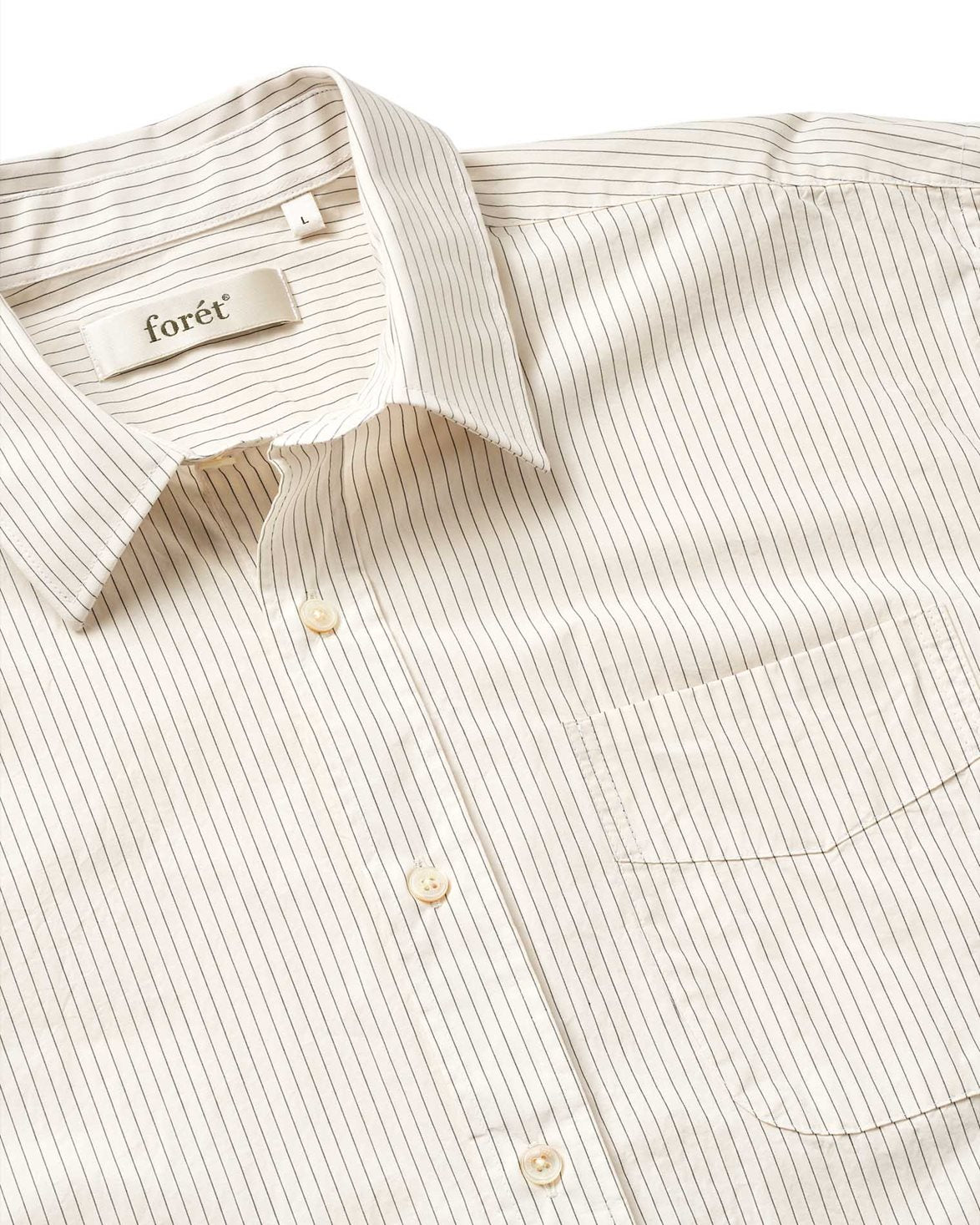 Scout Poplin Relaxed Fit Shirt Cloud Stripe