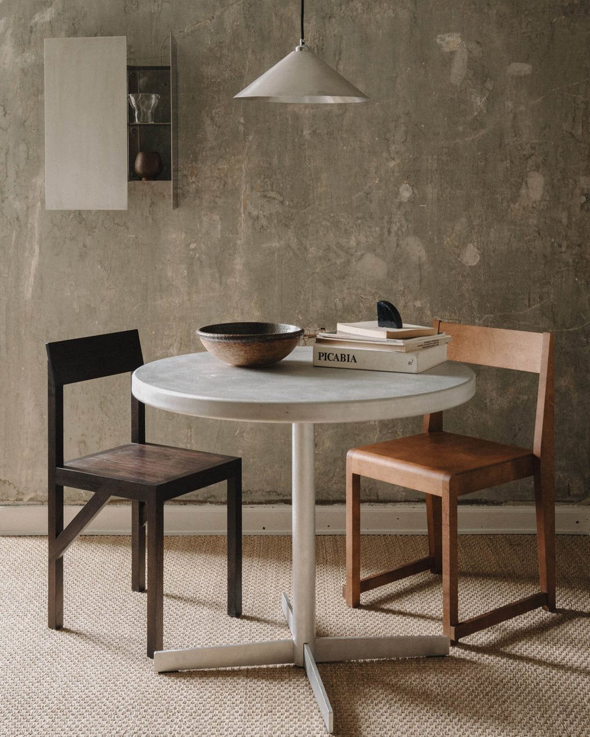 Chair 01 Dark Brown Birch