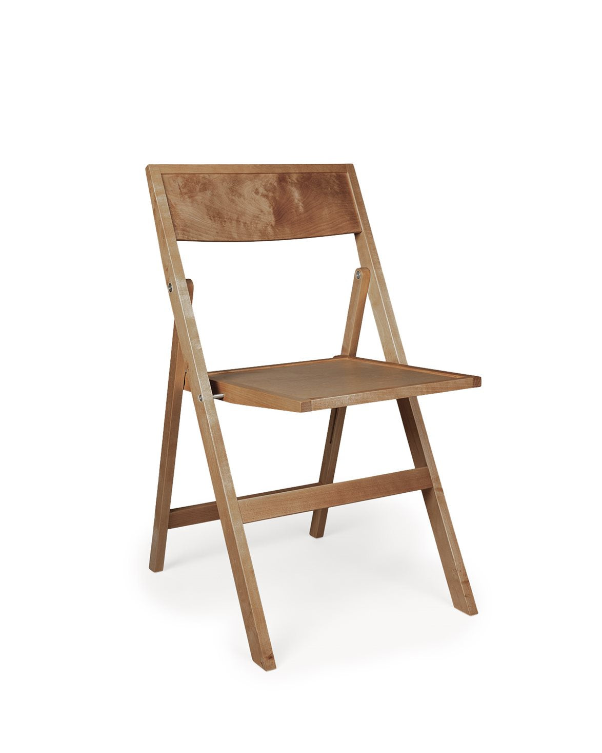 Folding Flat Chair Natural Birch