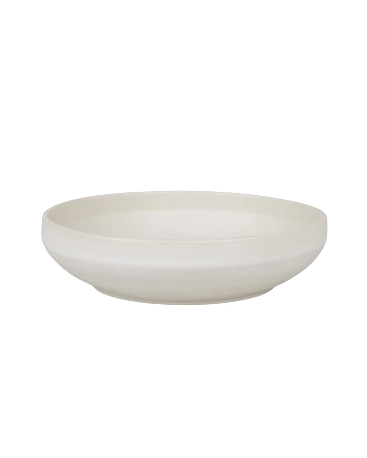 Otto Ceramic Shallow Bowl Medium Natural
