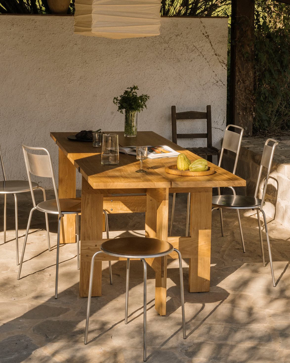 Petit Rond Stool Stainless Steel