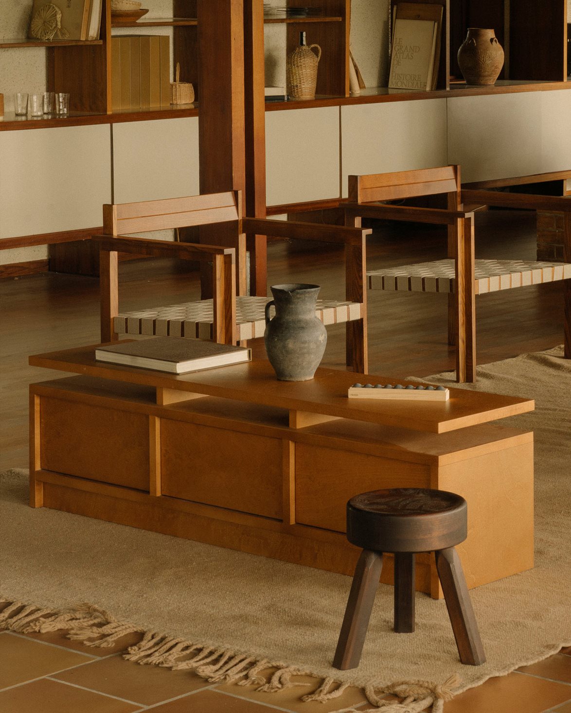 Ratio Console Warm Brown Birch