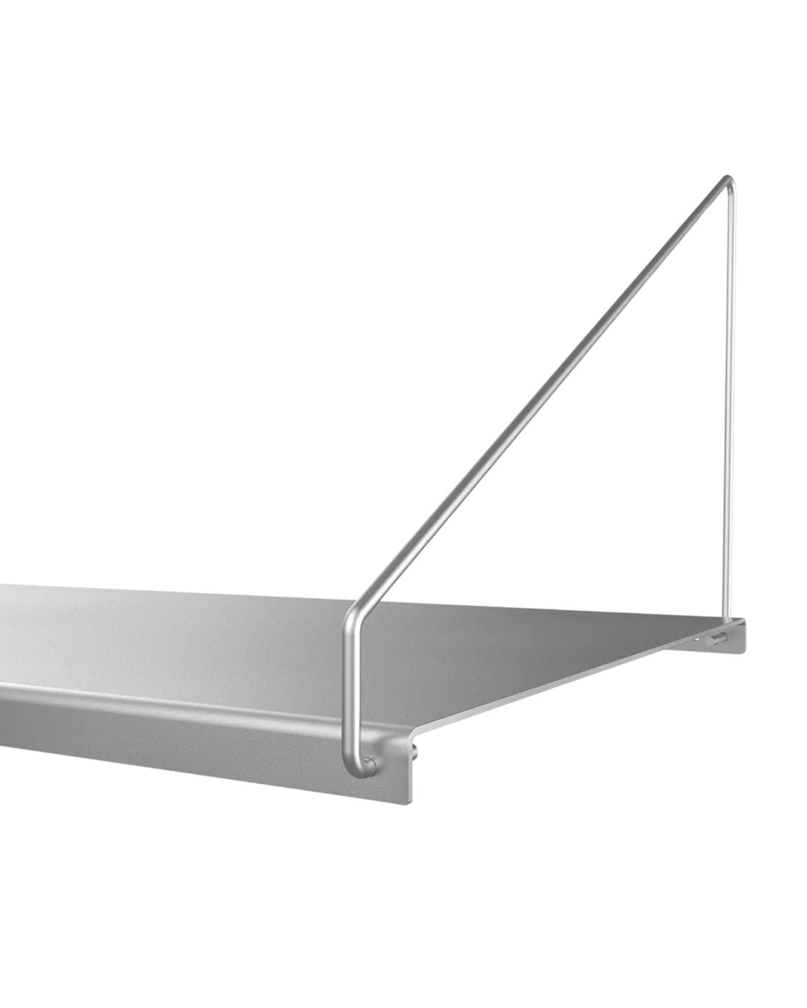 Shelf Library H1852 Triple Section Stainless Steel