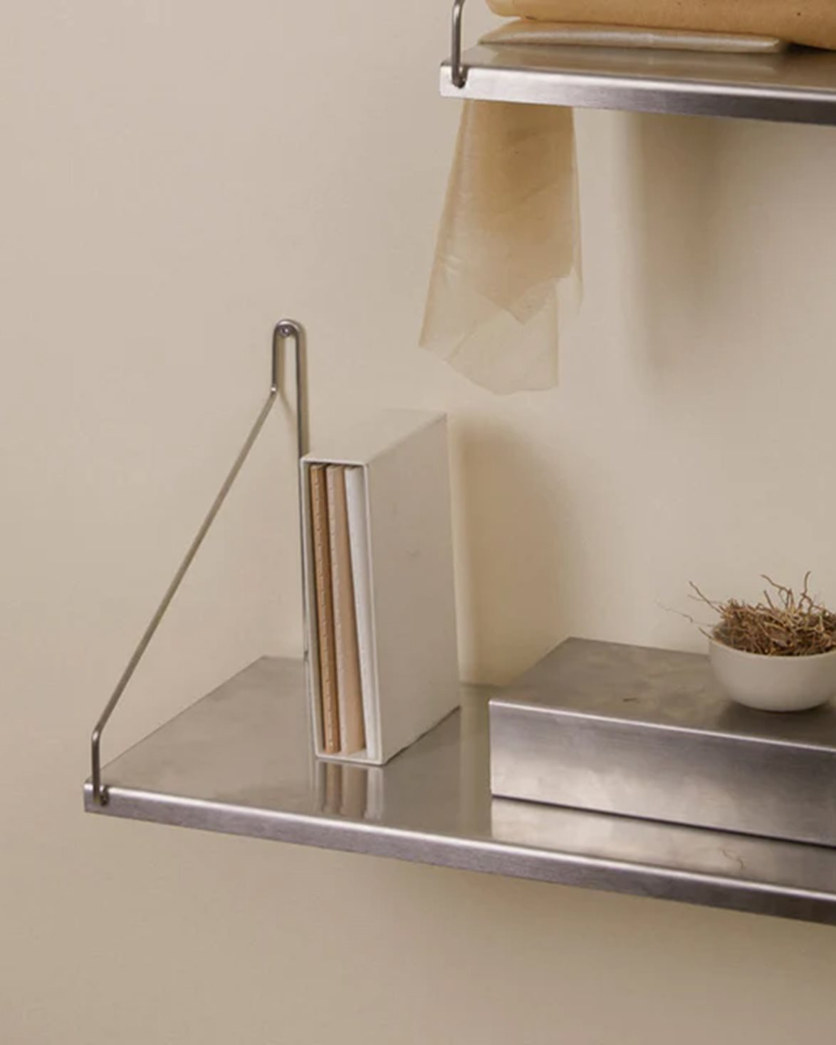 Single Shelf D20 W80 Stainless Steel