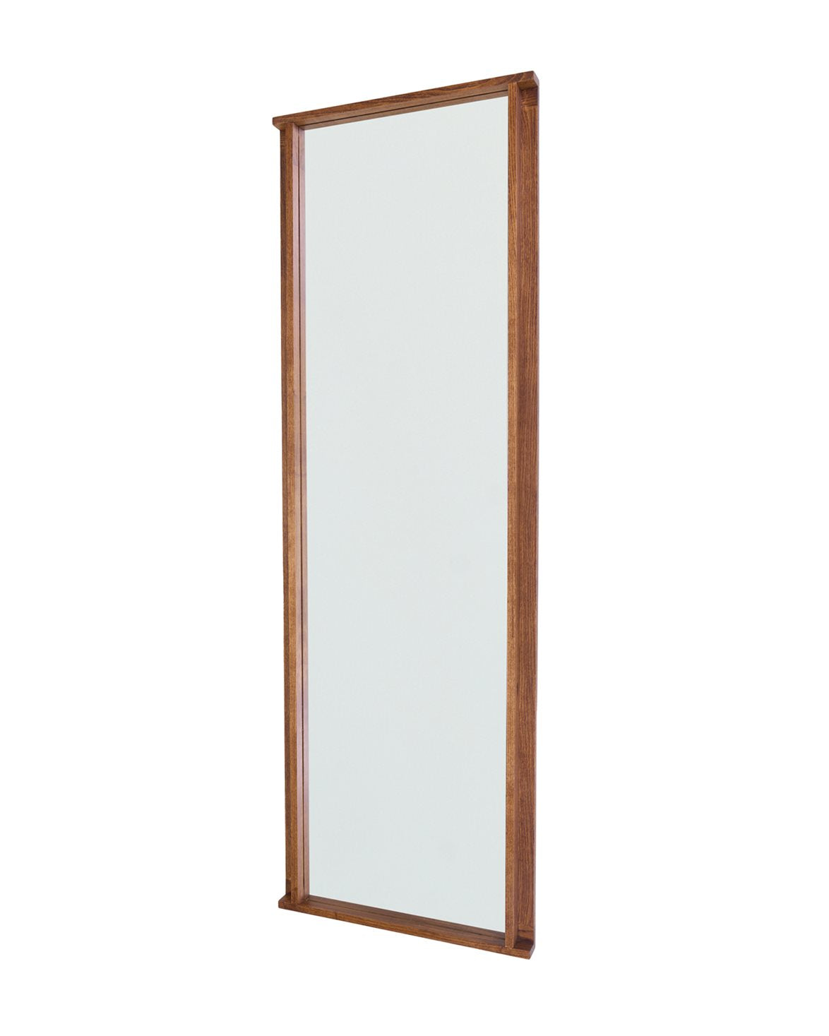 Symmetry Mirror Large Honey Ash Wood