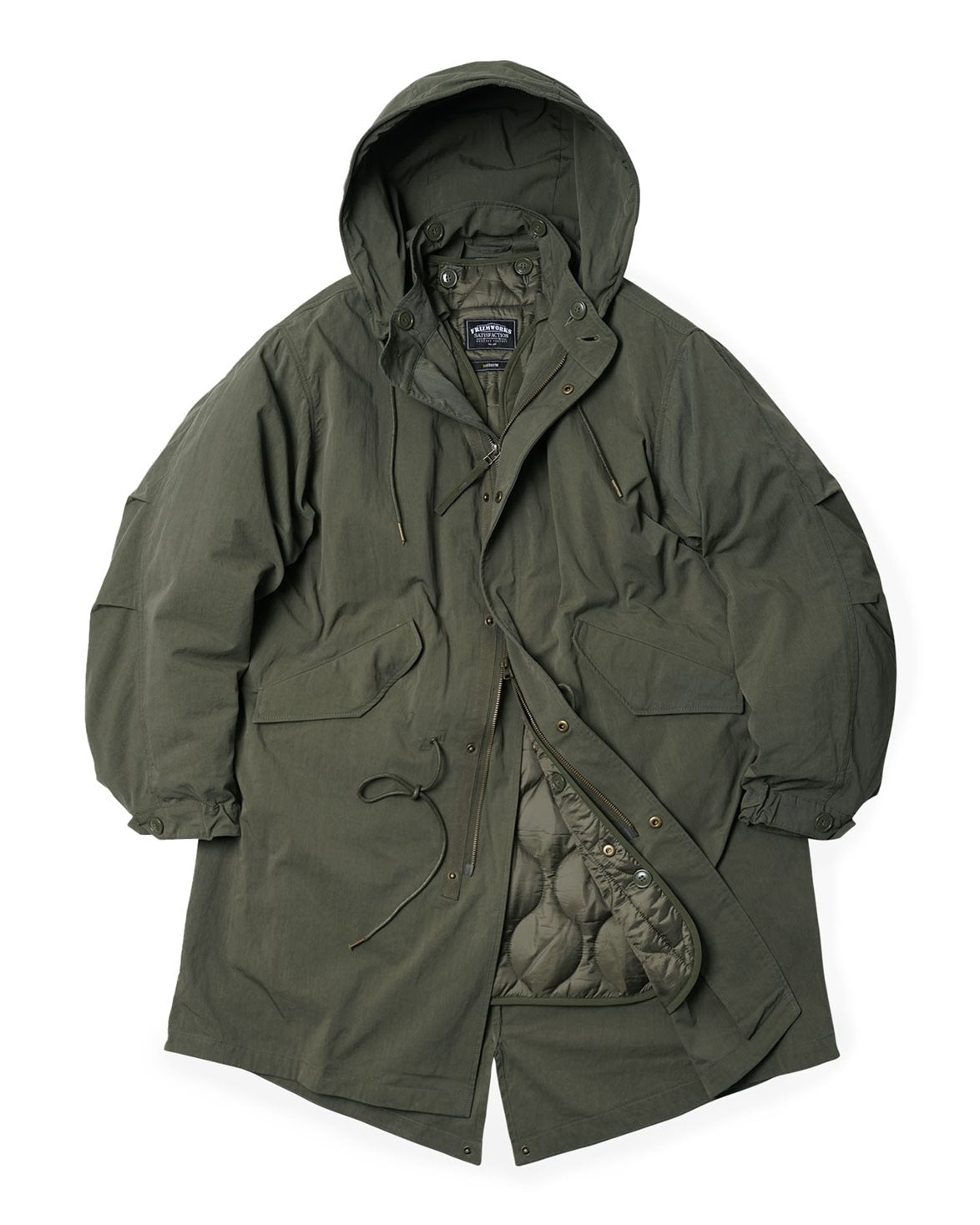 Vincent M1965 Fishtail Parka 004 Olive