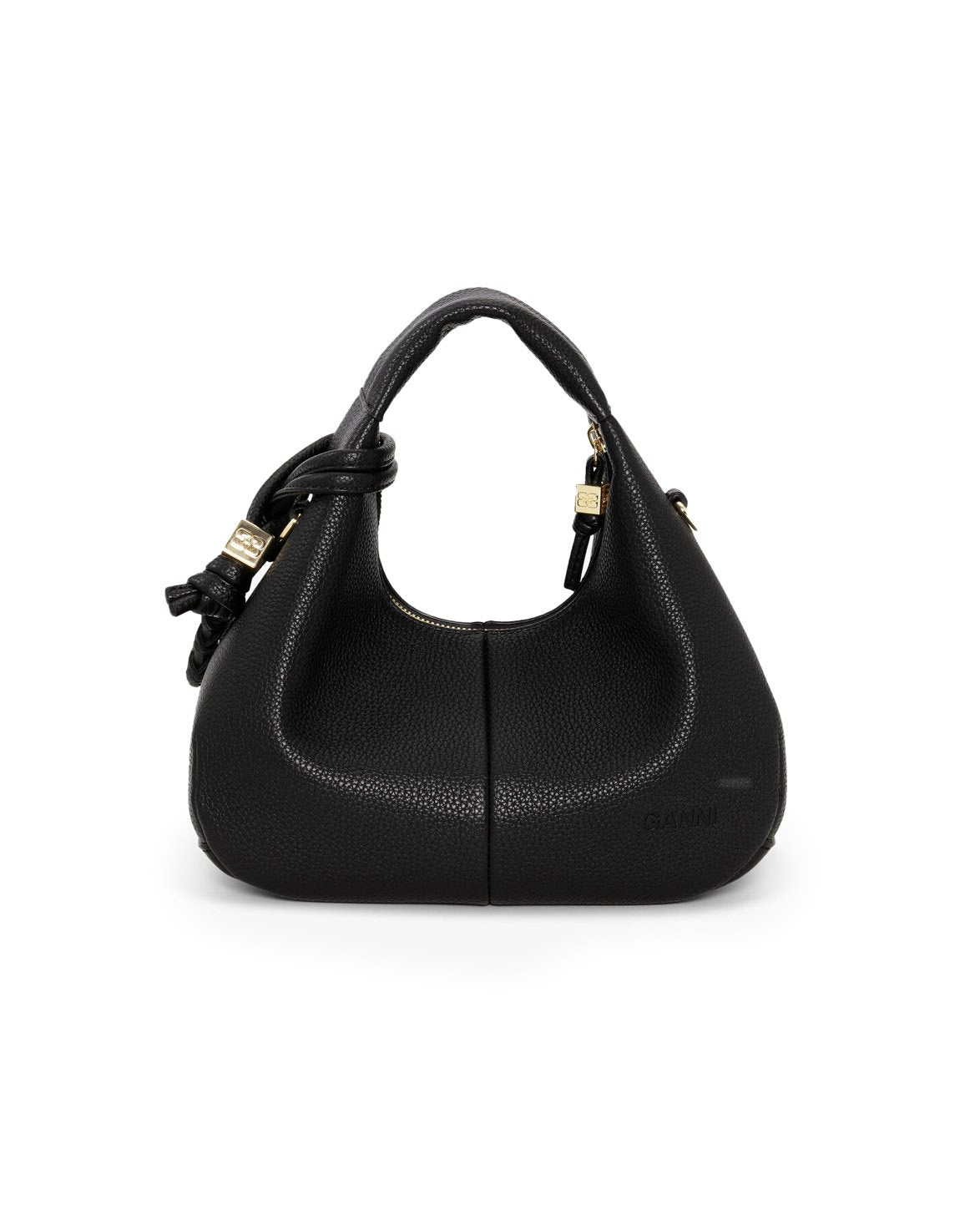 Hobo Mini Bag Grained Black