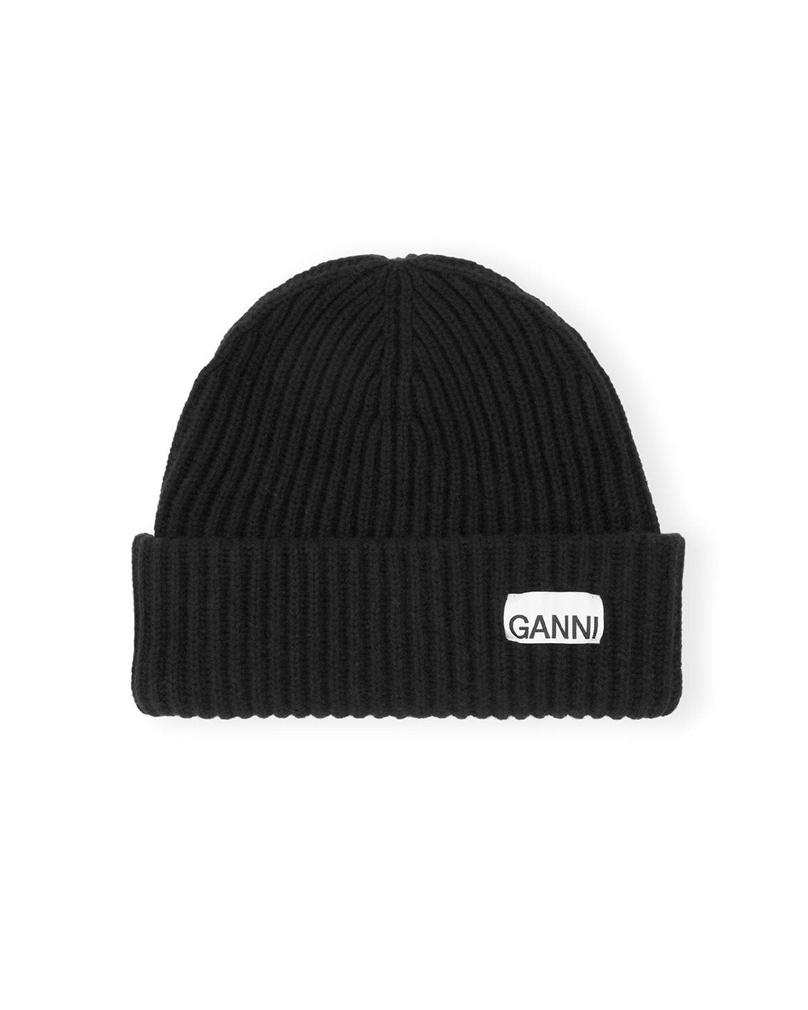 Structured Rib Beanie Black