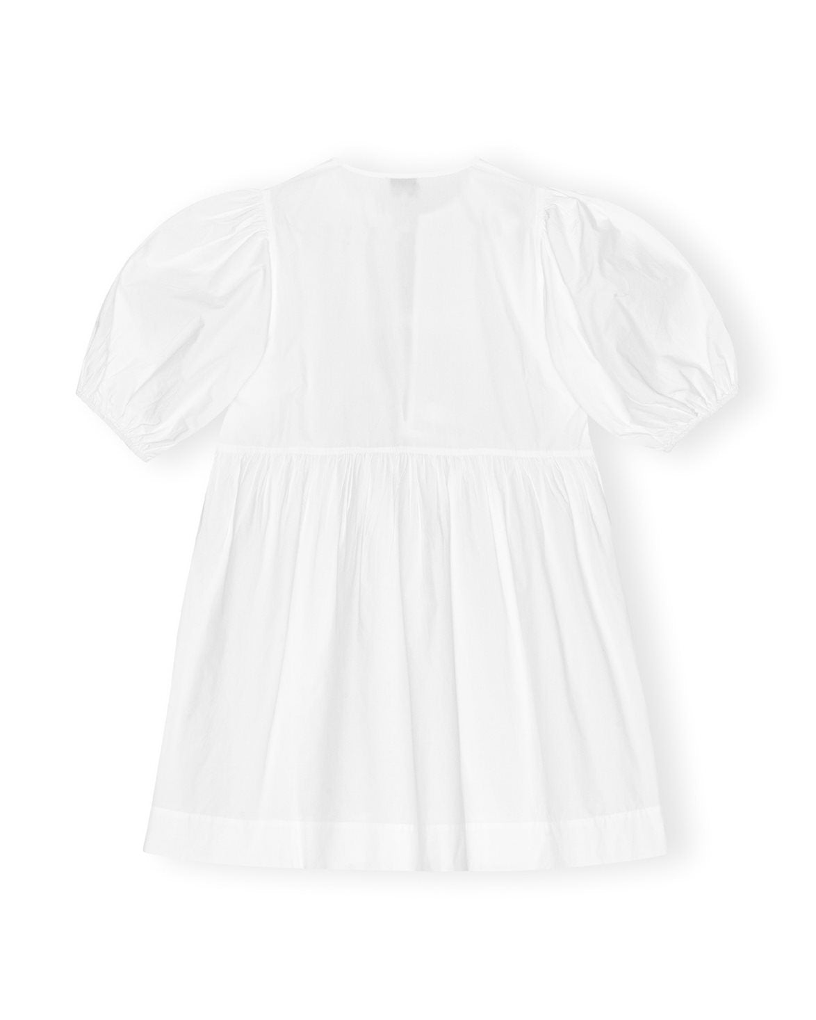 Tie String Mini Dress Bright White