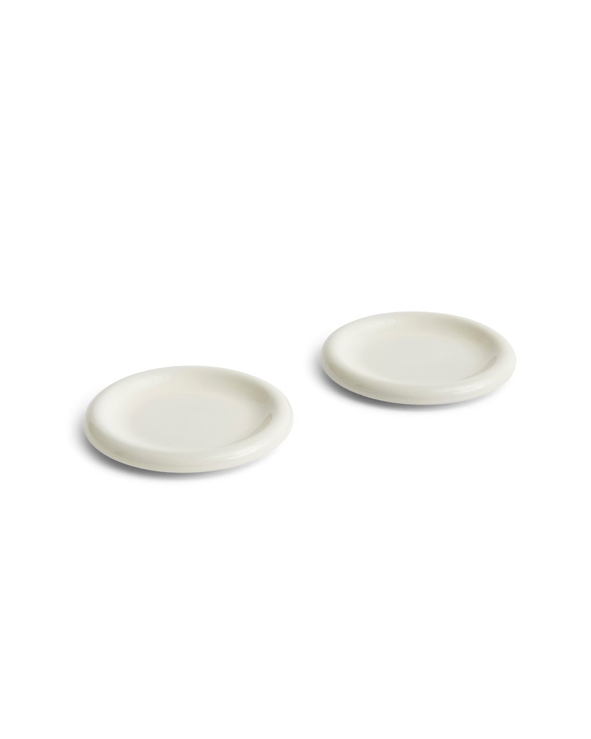 Barro Plate Set Of 2 Ø18 Off White