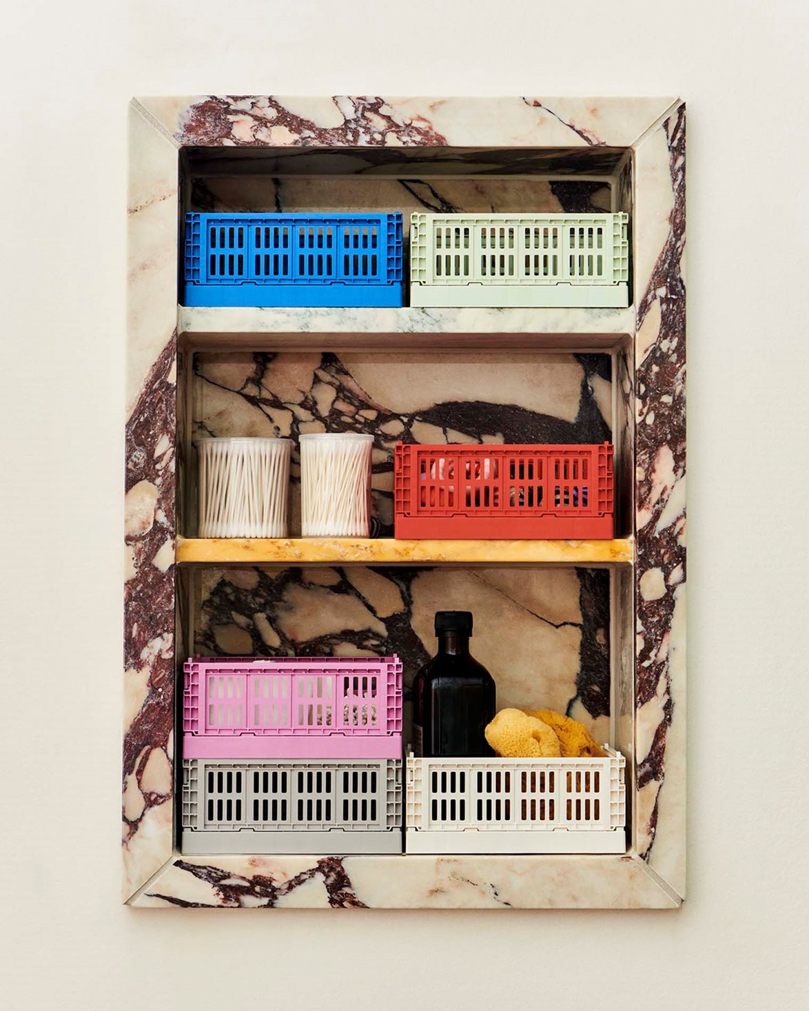 Hay Colour Crate Mini Set Of 2 Red